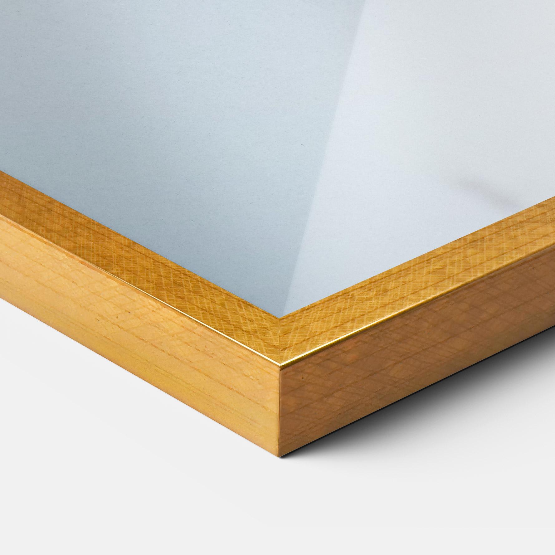 Рамкиран постер Wolf Head mockup 3