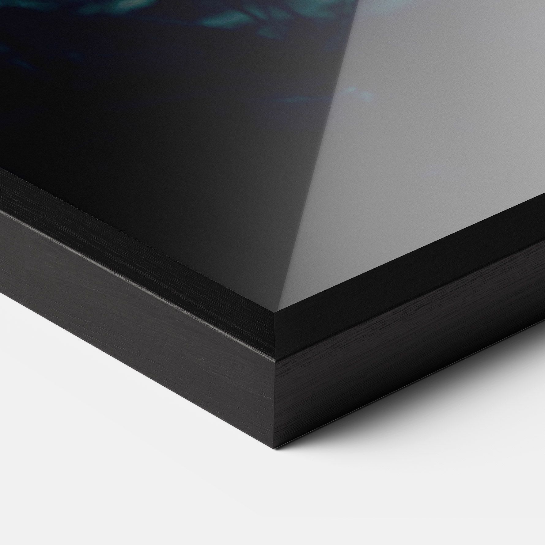 Angry Wolf In The Forest mockup 3