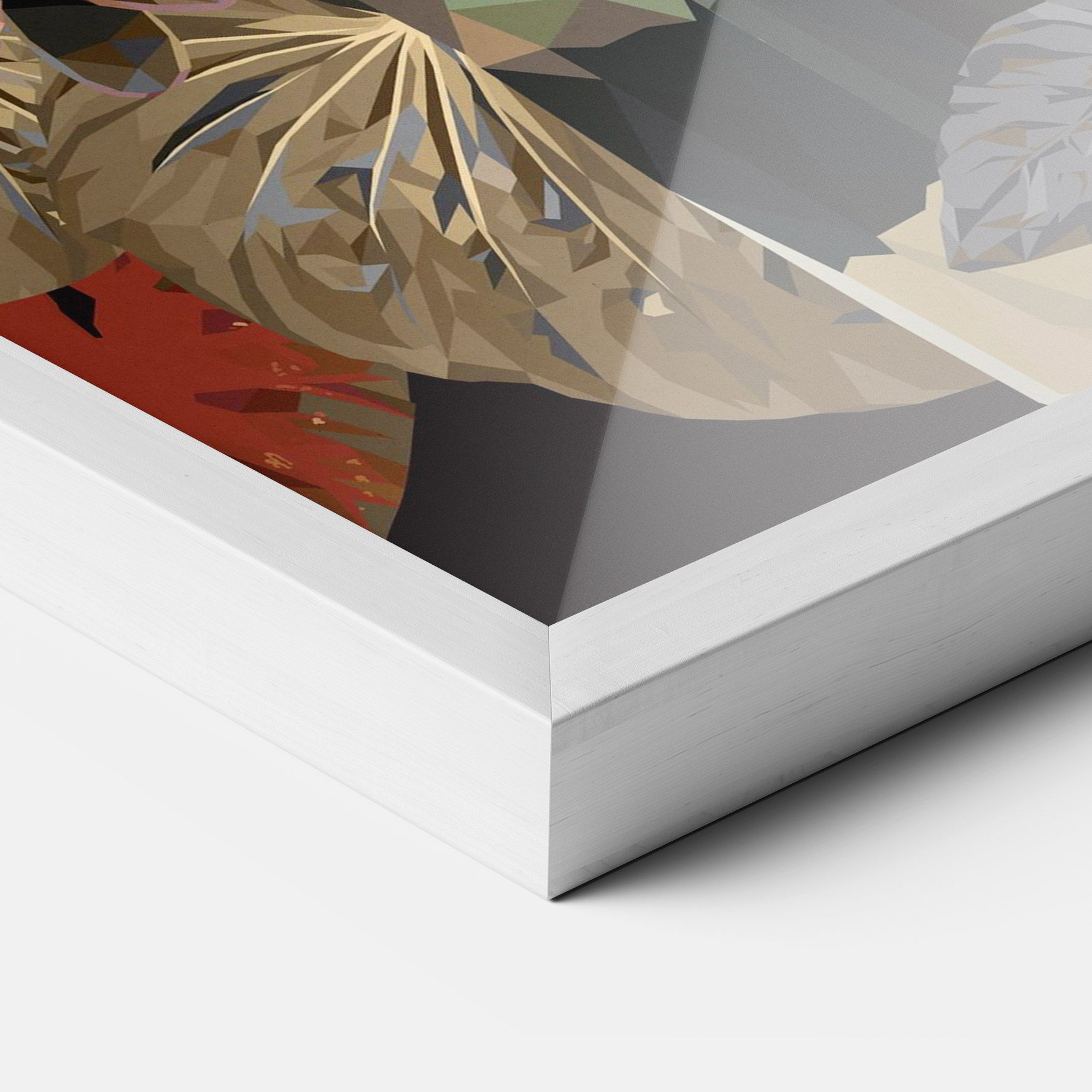 Black Interesting Bird mockup 3