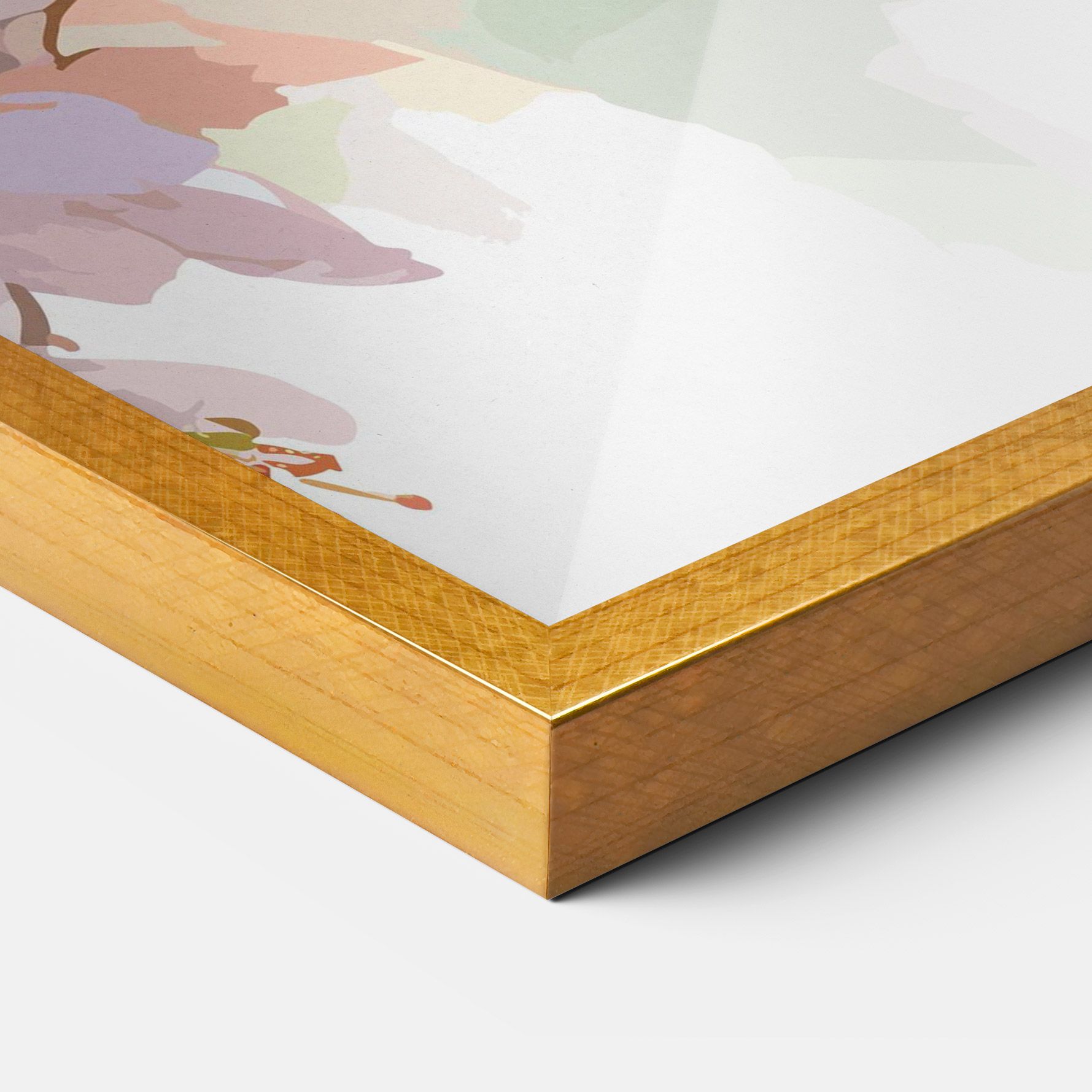 Cute Green Parrot mockup 3