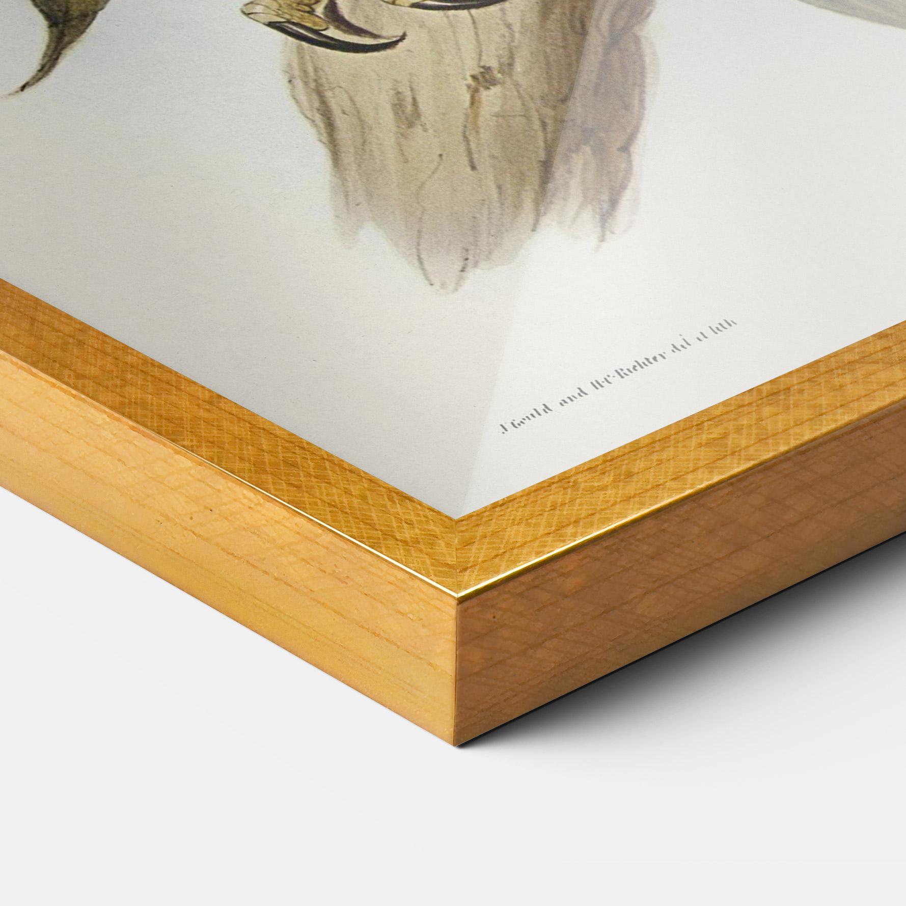 Рамкиран постер Owl Family mockup 3