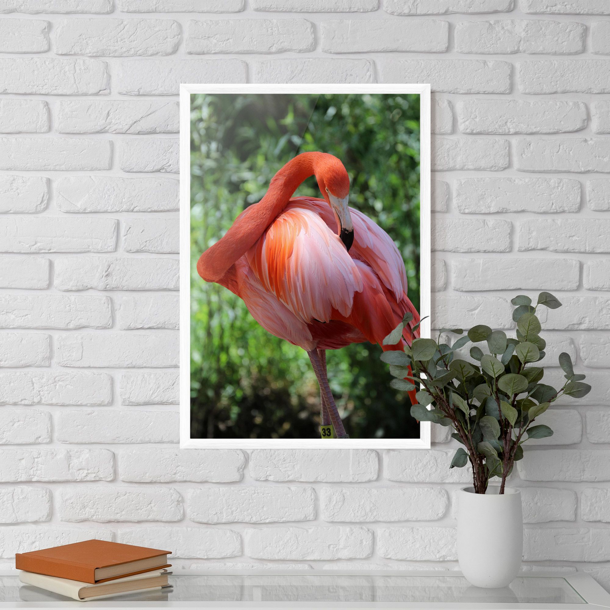 Red Flamingo mockup 5