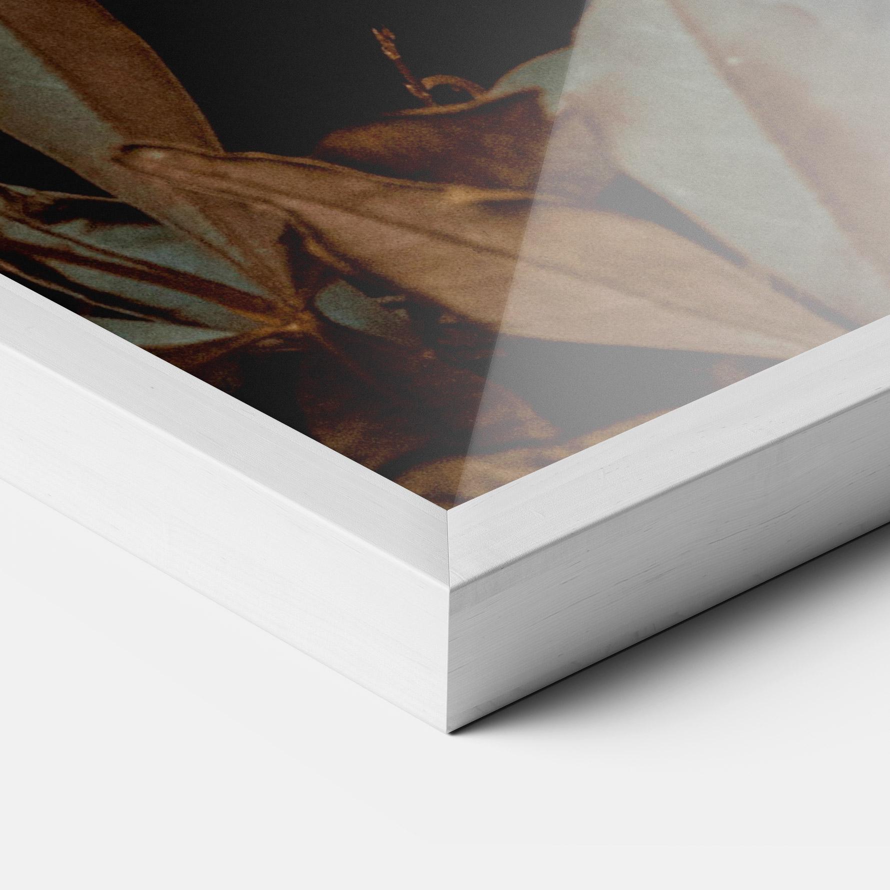 Рамкиран постер Autumn Orange Cat mockup 3