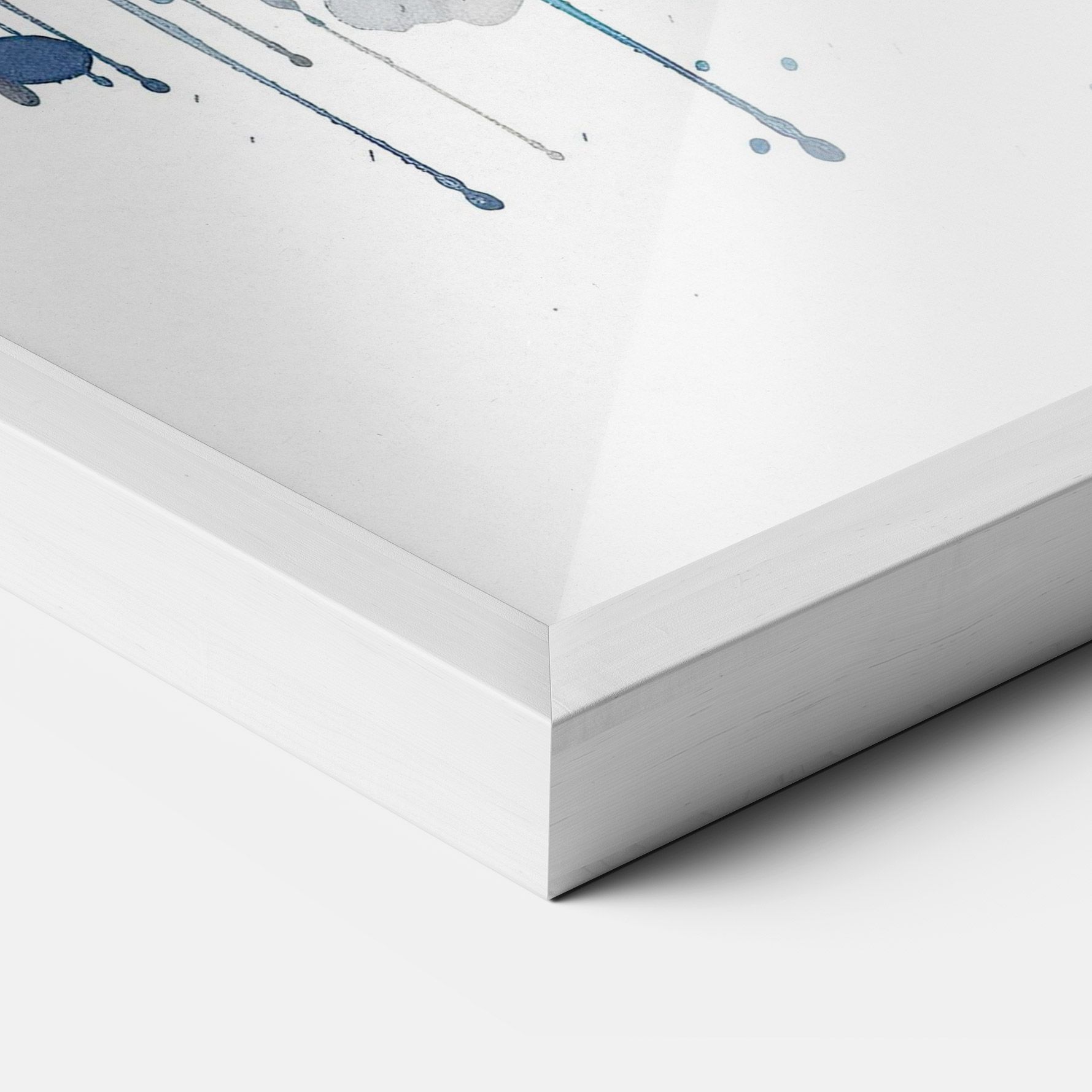 Orange Blue Eyes Cat mockup 3