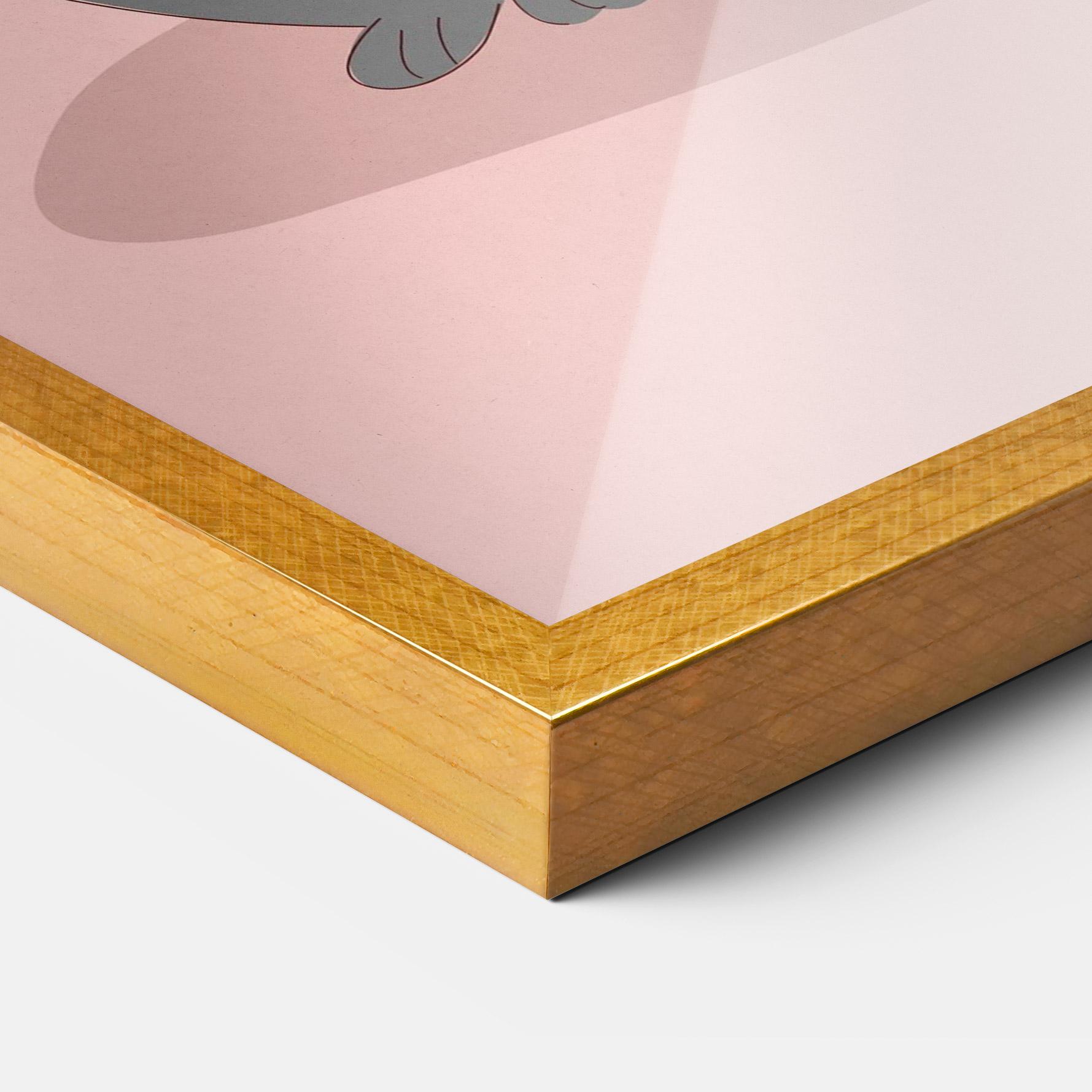 Рамкиран постер Lover Cats mockup 3