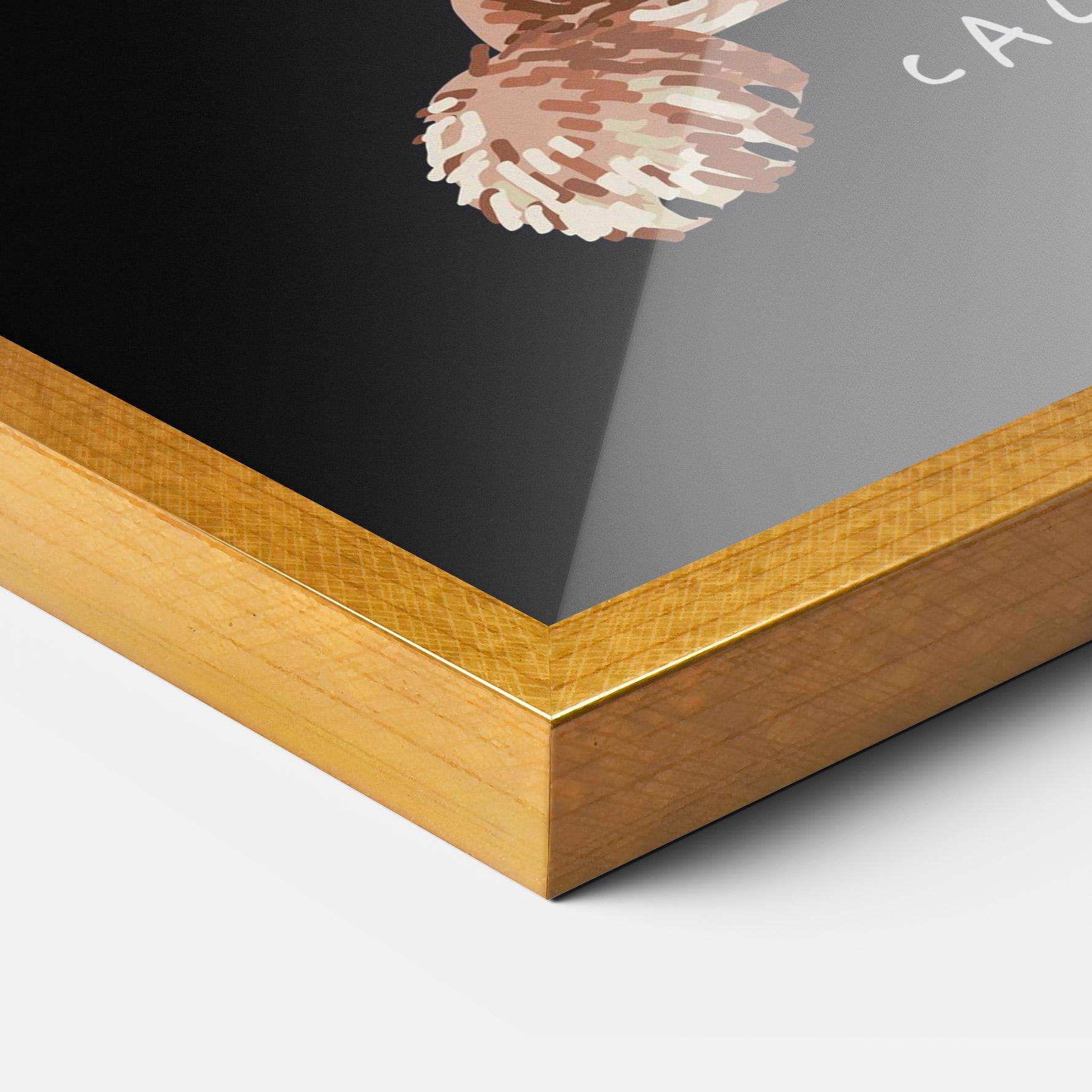 Рамкиран постер Relax Cat mockup 3