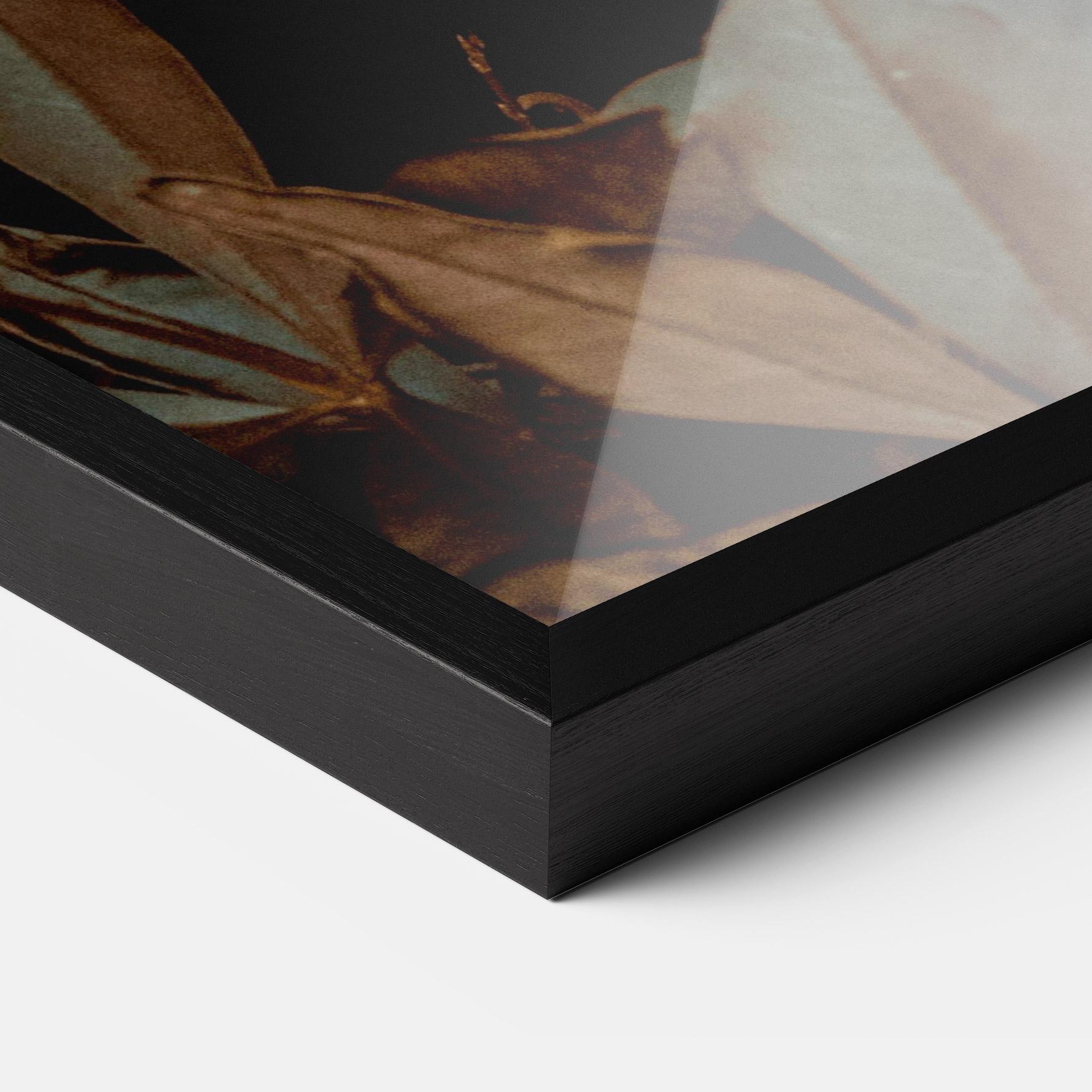 Рамкиран постер Autumn Orange Cat mockup 3