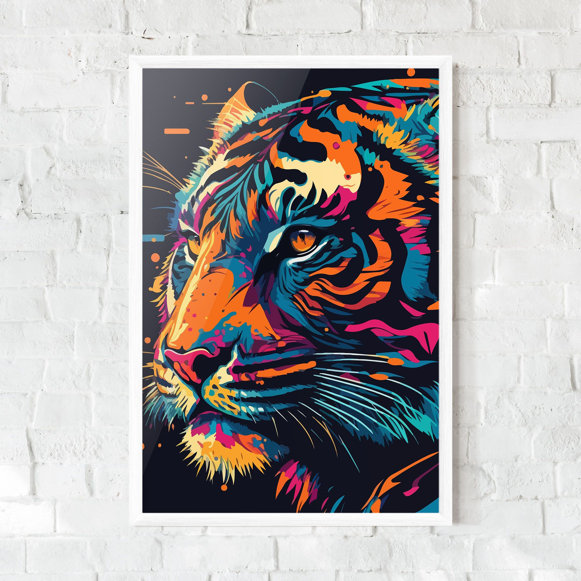 Colorful Tiger mockup 0