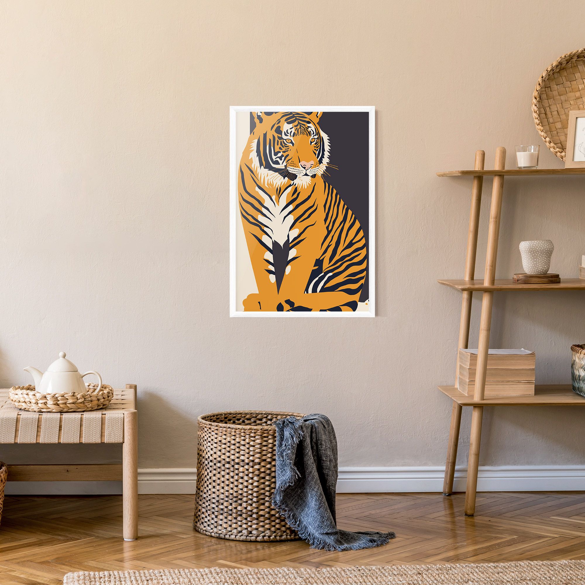 Orange Tiger mockup 9