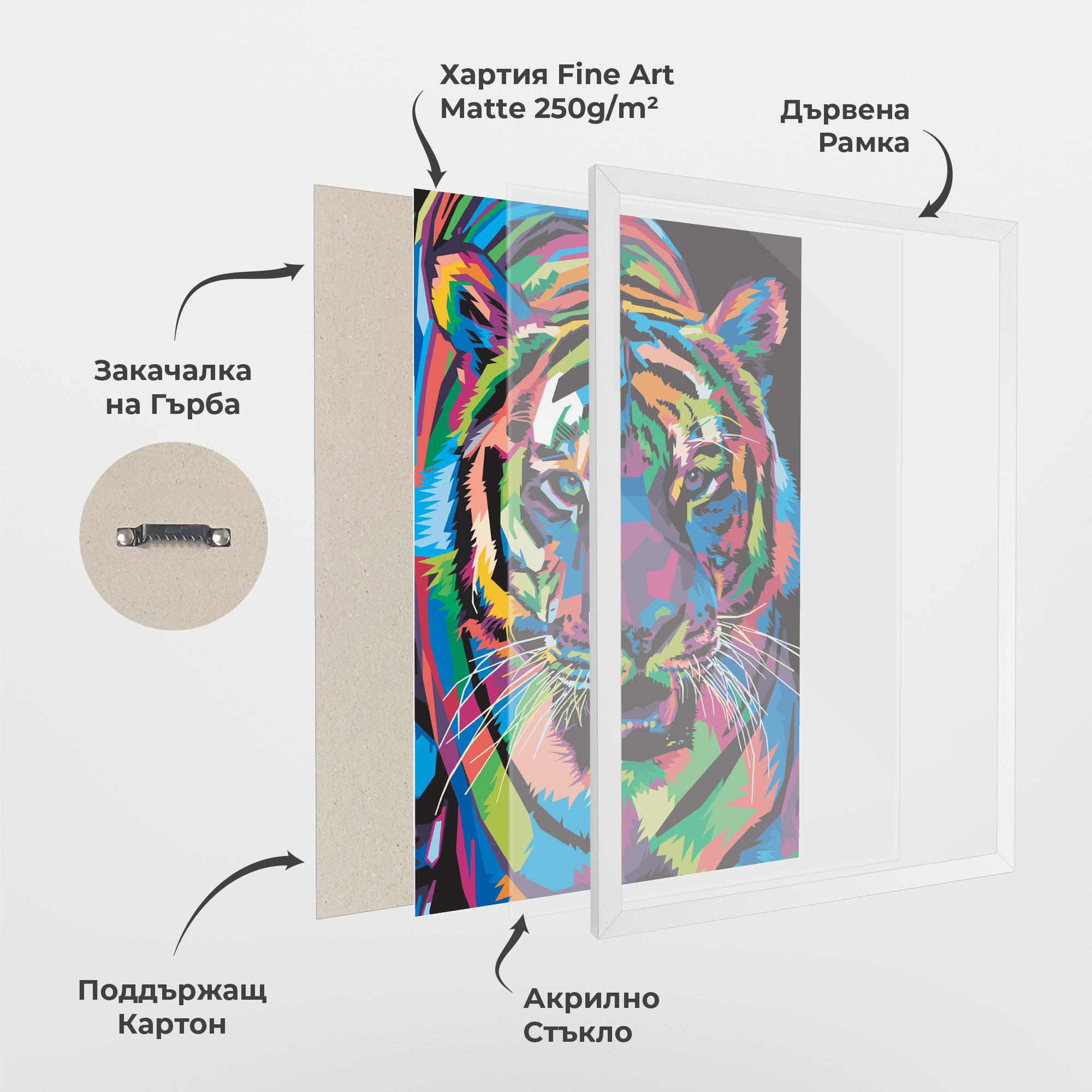 Mix Color Tiger mockup 1