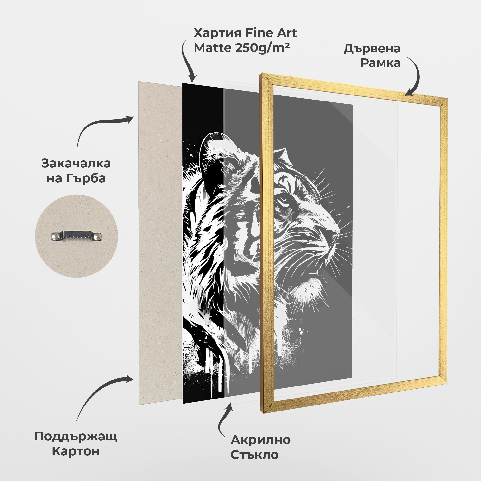 White Ink Tiger mockup 1