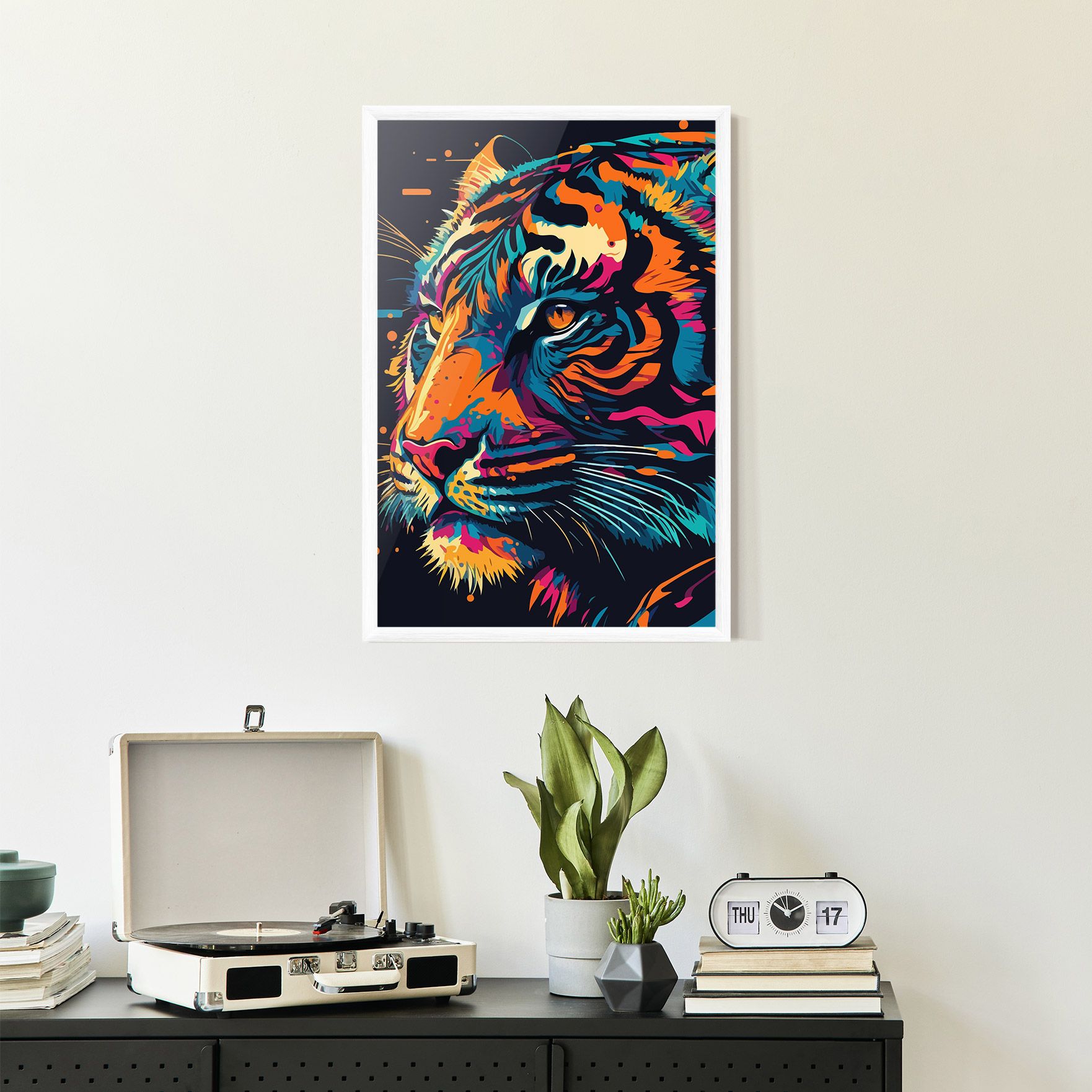 Colorful Tiger mockup 2