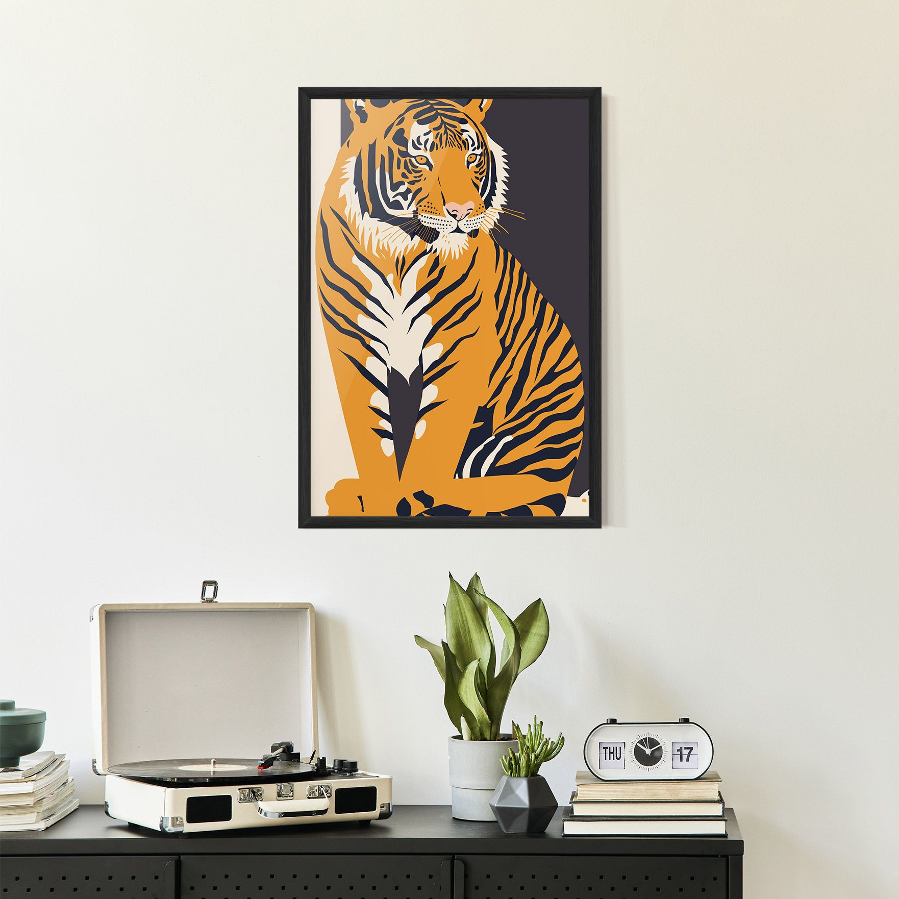 Orange Tiger mockup 2