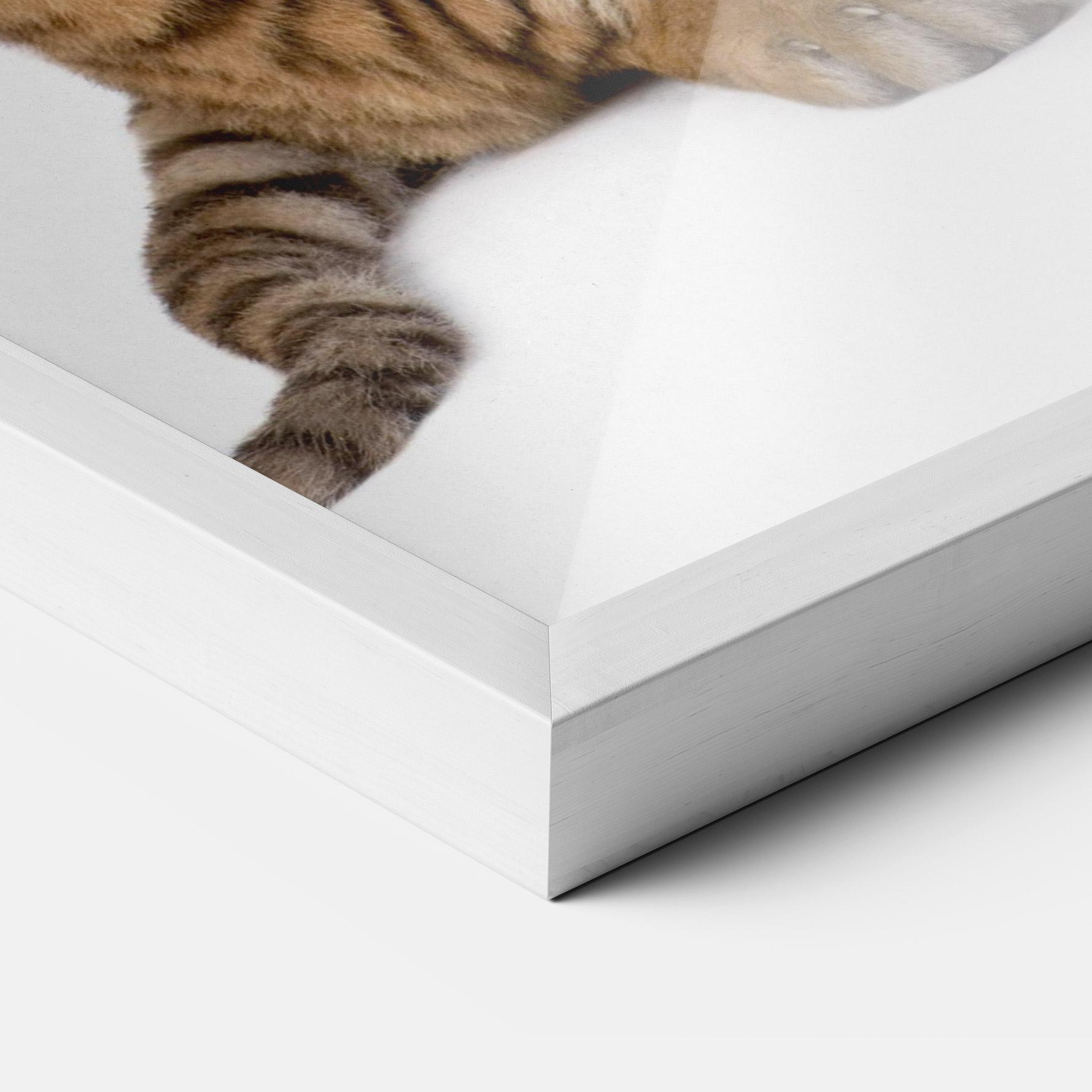 Рамкиран постер Baby Tiger mockup 3