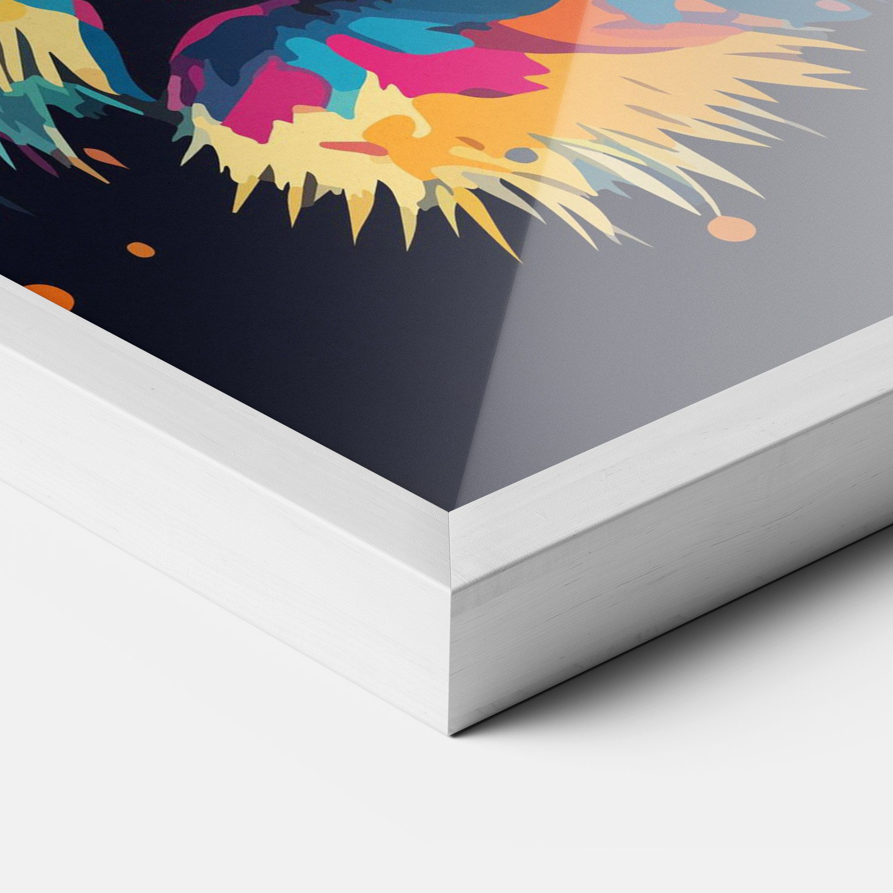 Colorful Tiger mockup 3