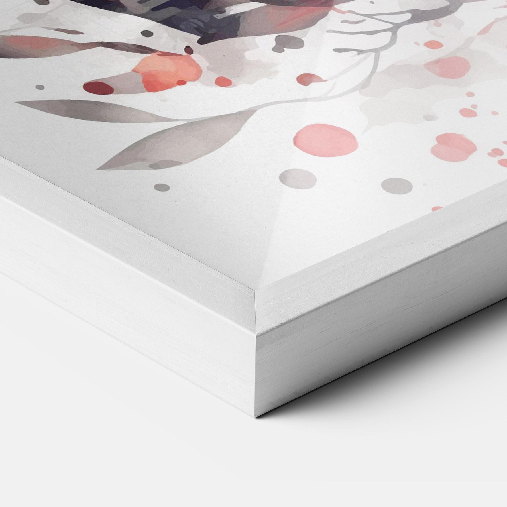 Рамкиран постер Red Tiger mockup 3