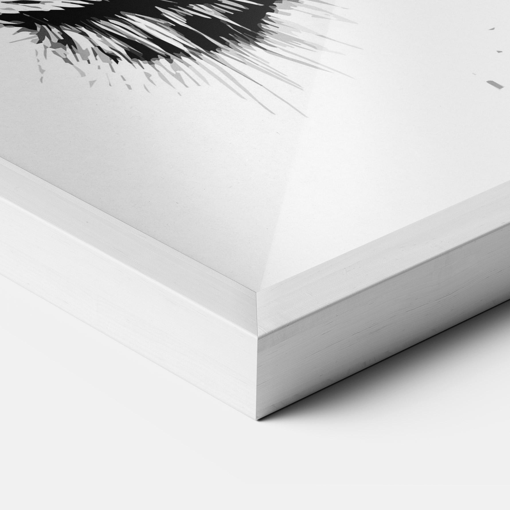 Рамкиран постер Tiger Profile mockup 3