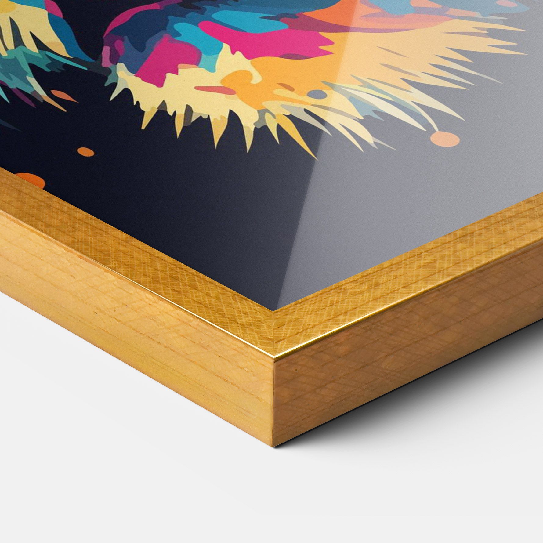 Colorful Tiger mockup 3