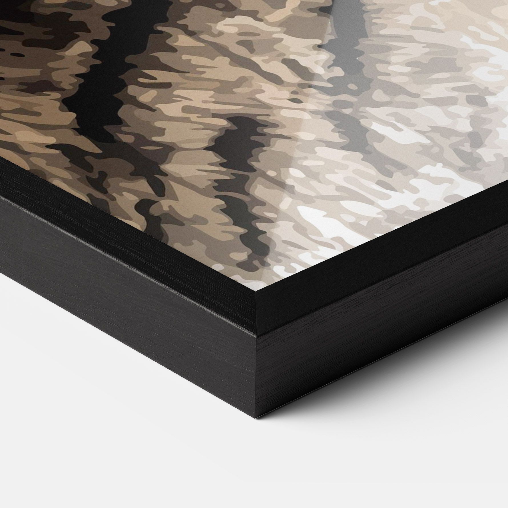 Pretty Tiger Art mockup 3