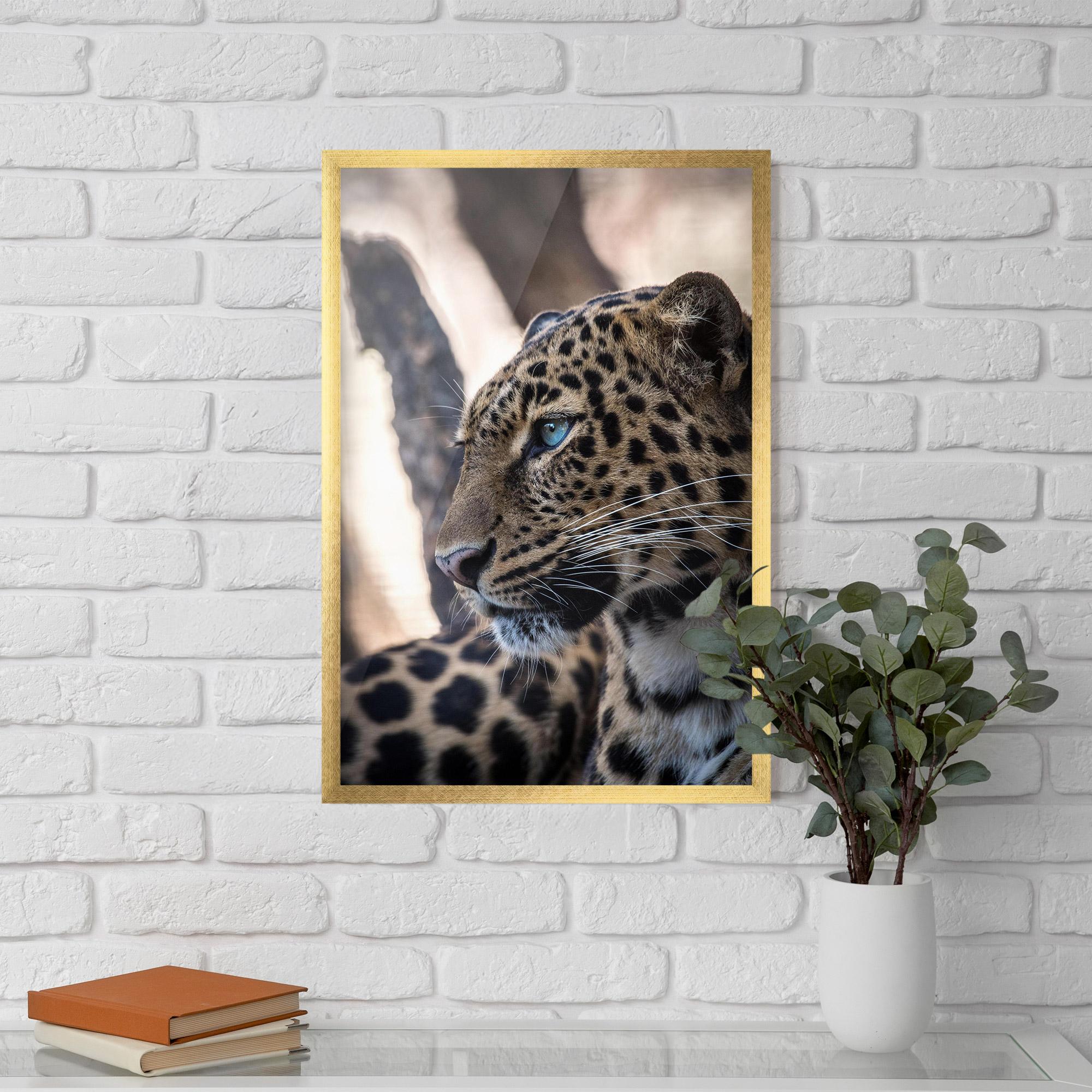 Рамкиран постер Blue Tiger mockup 5