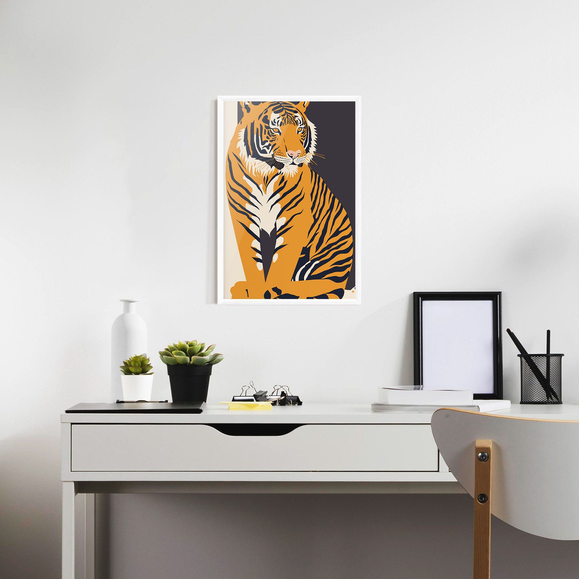 Orange Tiger mockup 7