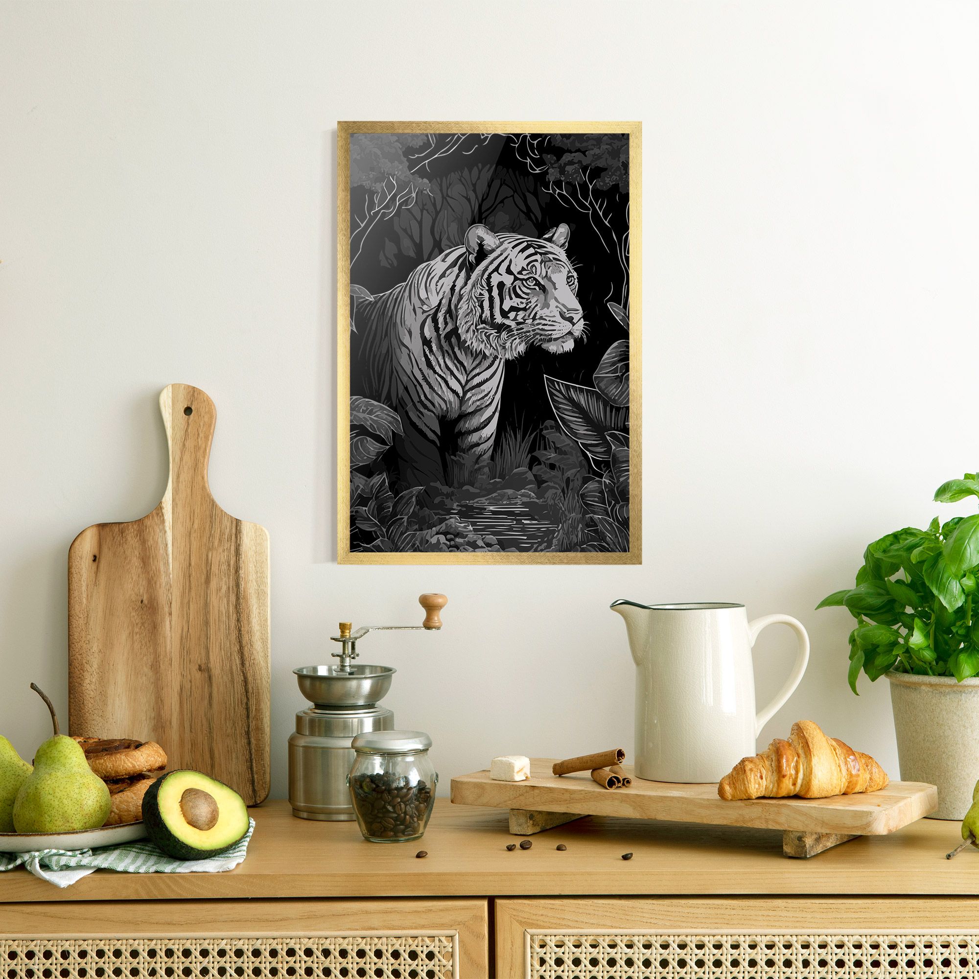 Grey Tiger mockup 8