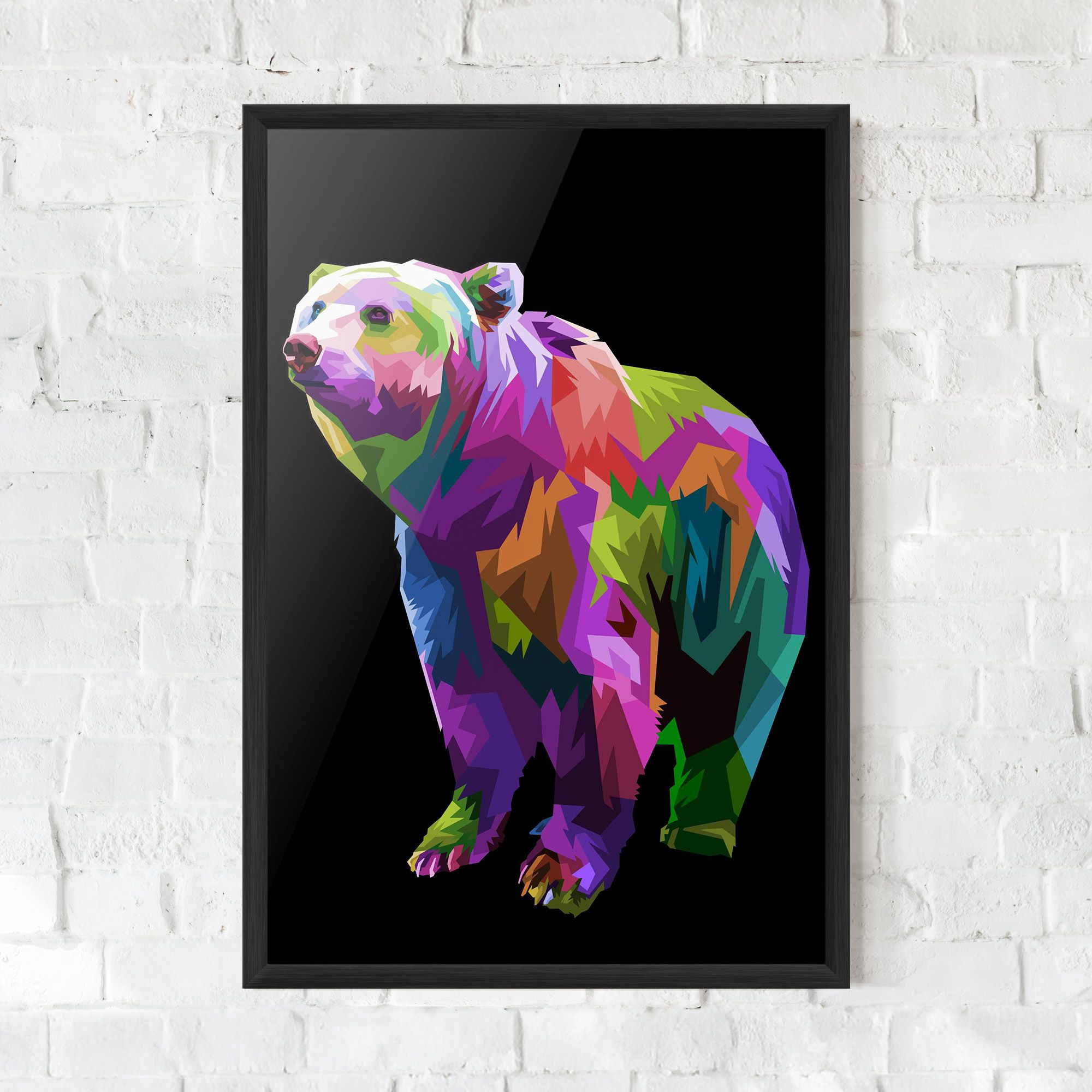 Colorful Icebear mockup 0