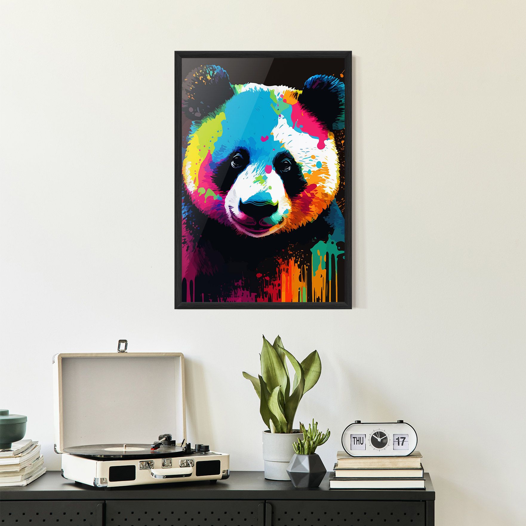 Panda Color Art mockup 2