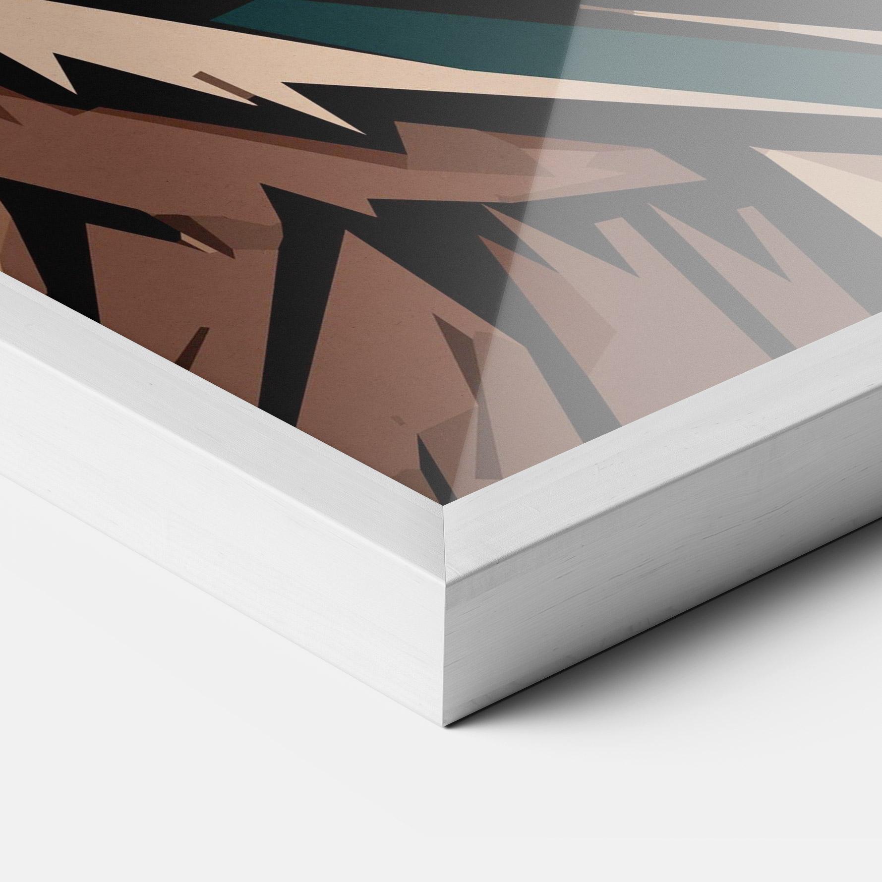 Рамкиран постер Grizzly Art mockup 3