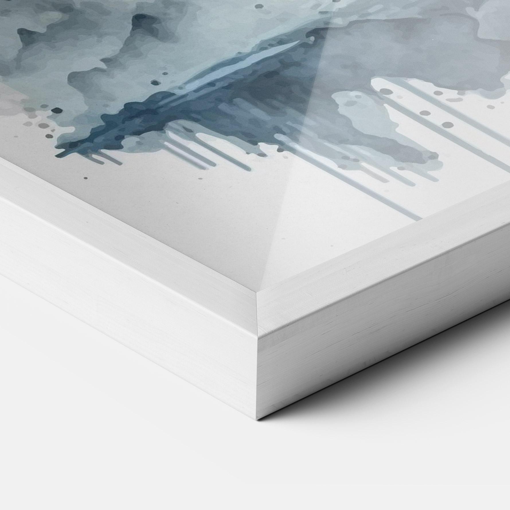 Рамкиран постер Panda Art mockup 3