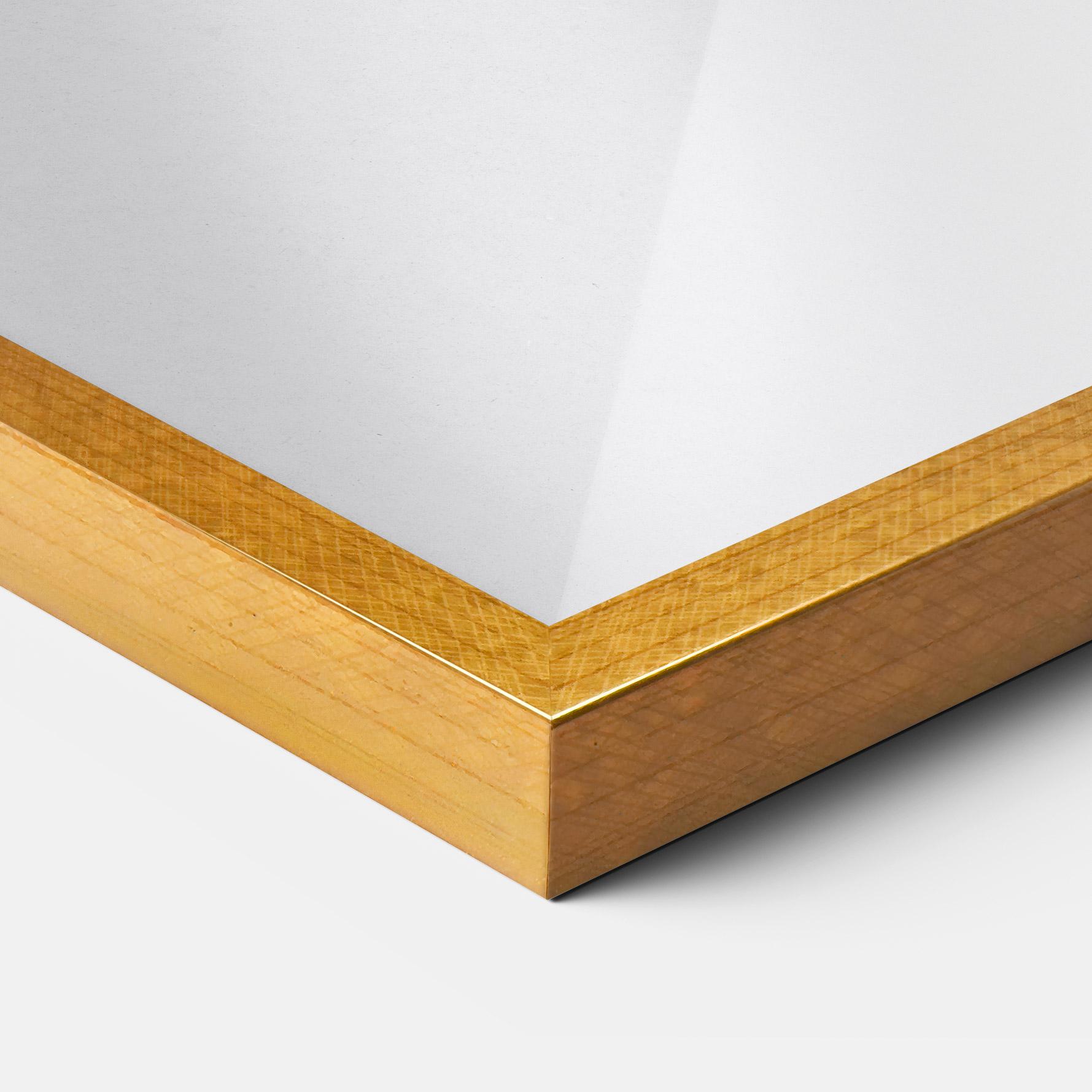 Рамкиран постер Bear Wearing A Scarf mockup 3