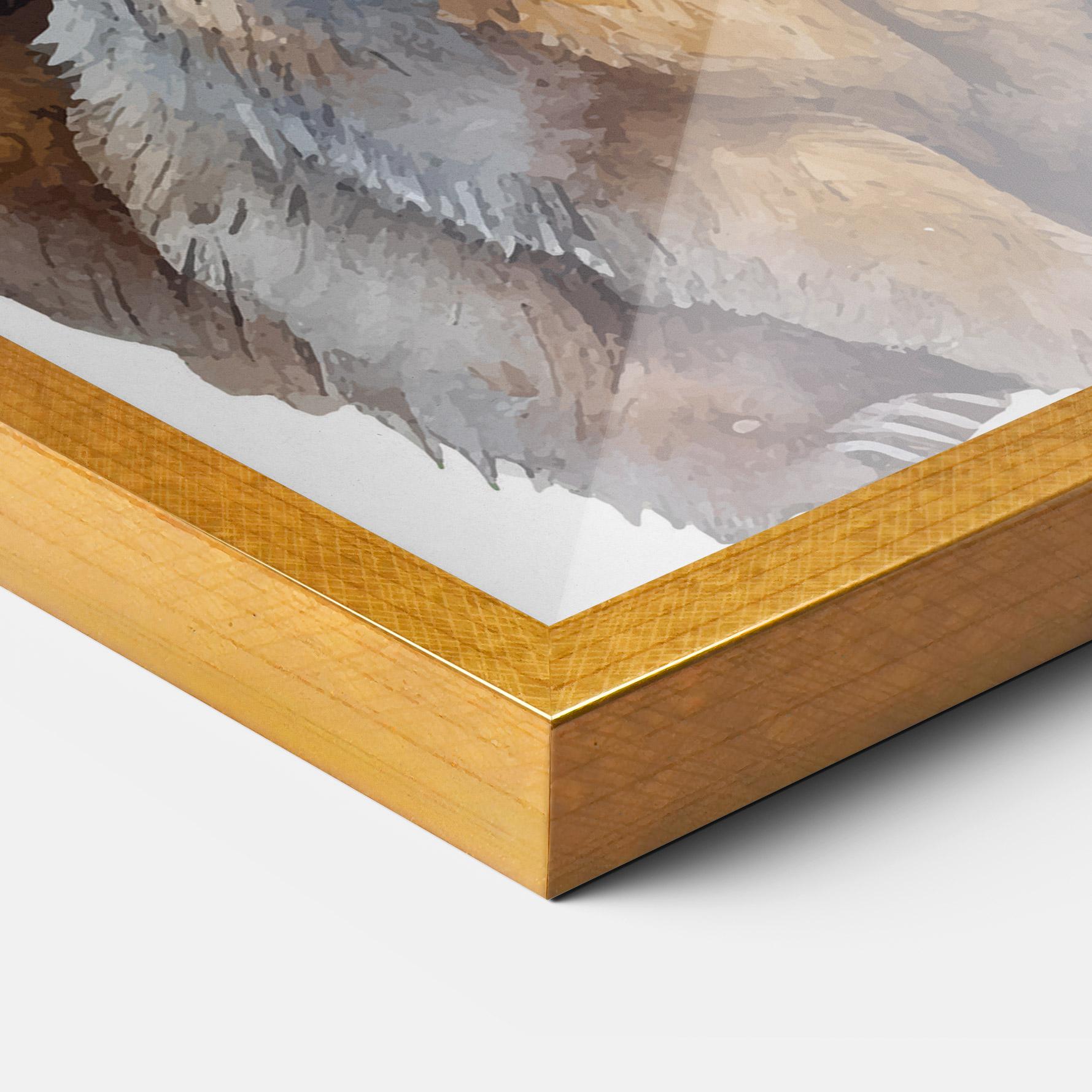 Рамкиран постер Mama Bear mockup 3