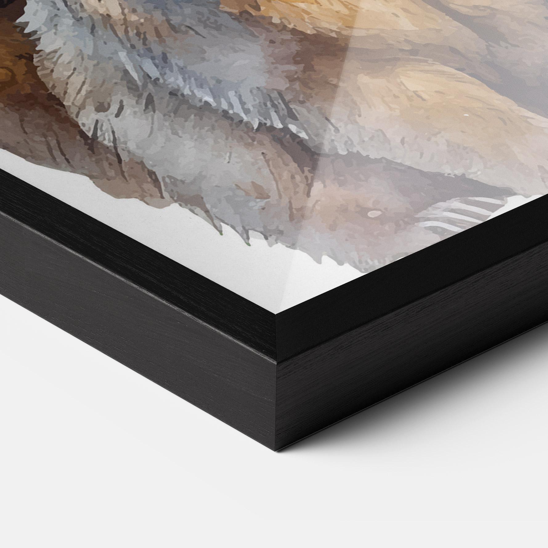 Рамкиран постер Mama Bear mockup 3