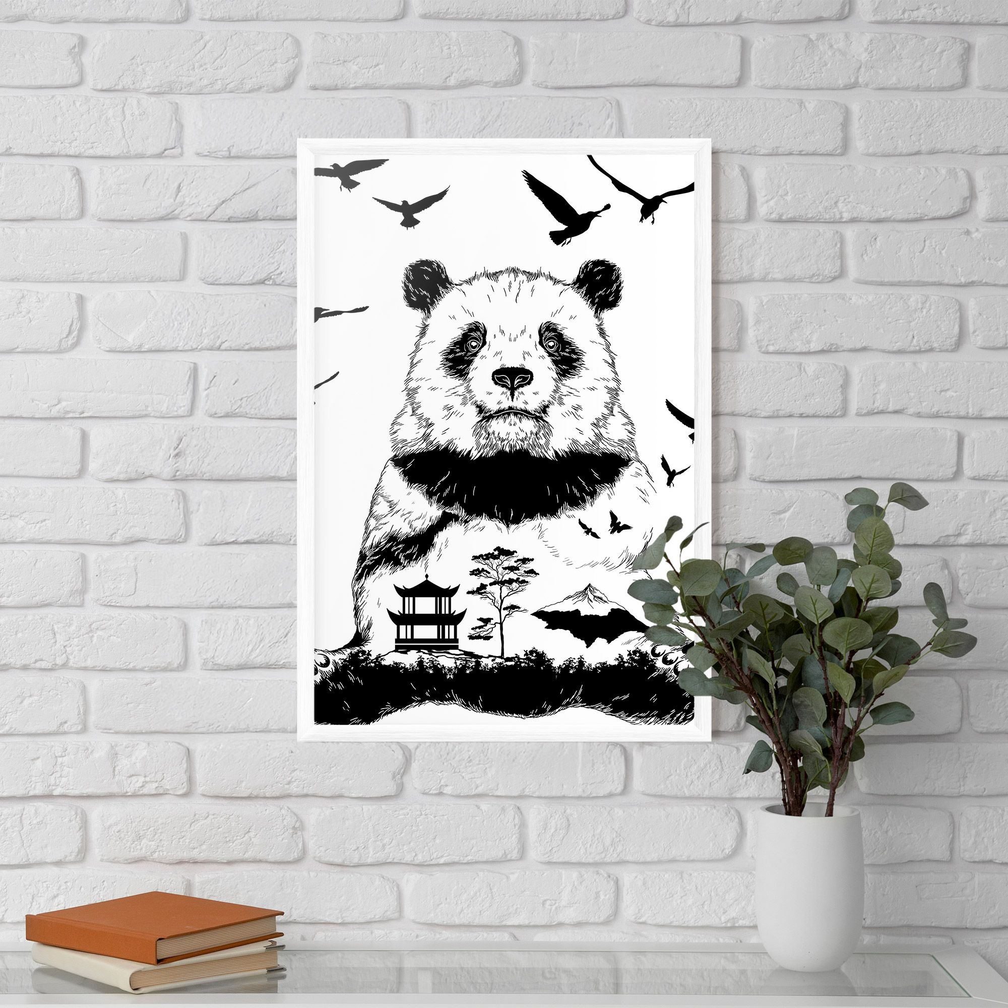 Panda Bear mockup 5