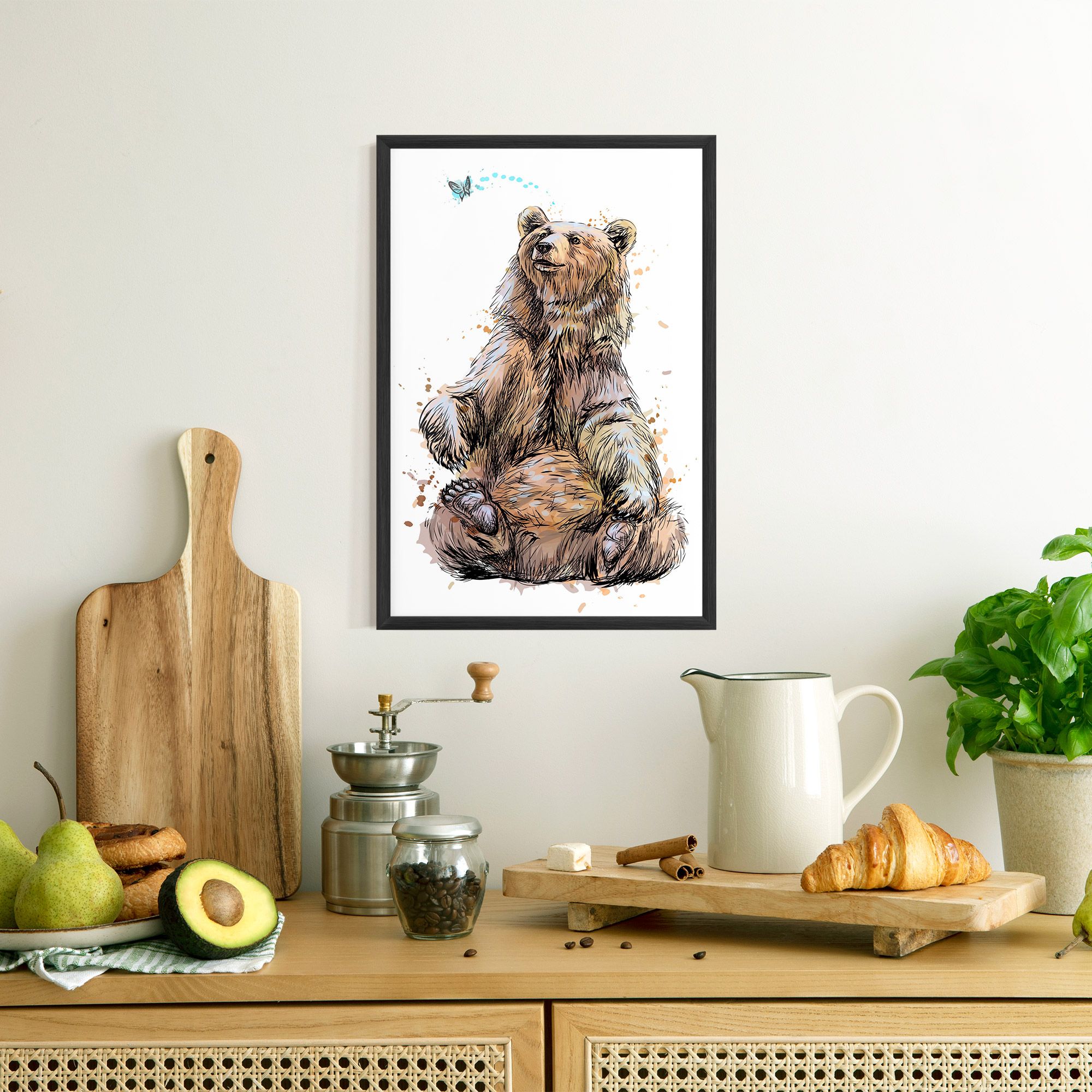 Butterfly Bear mockup 8