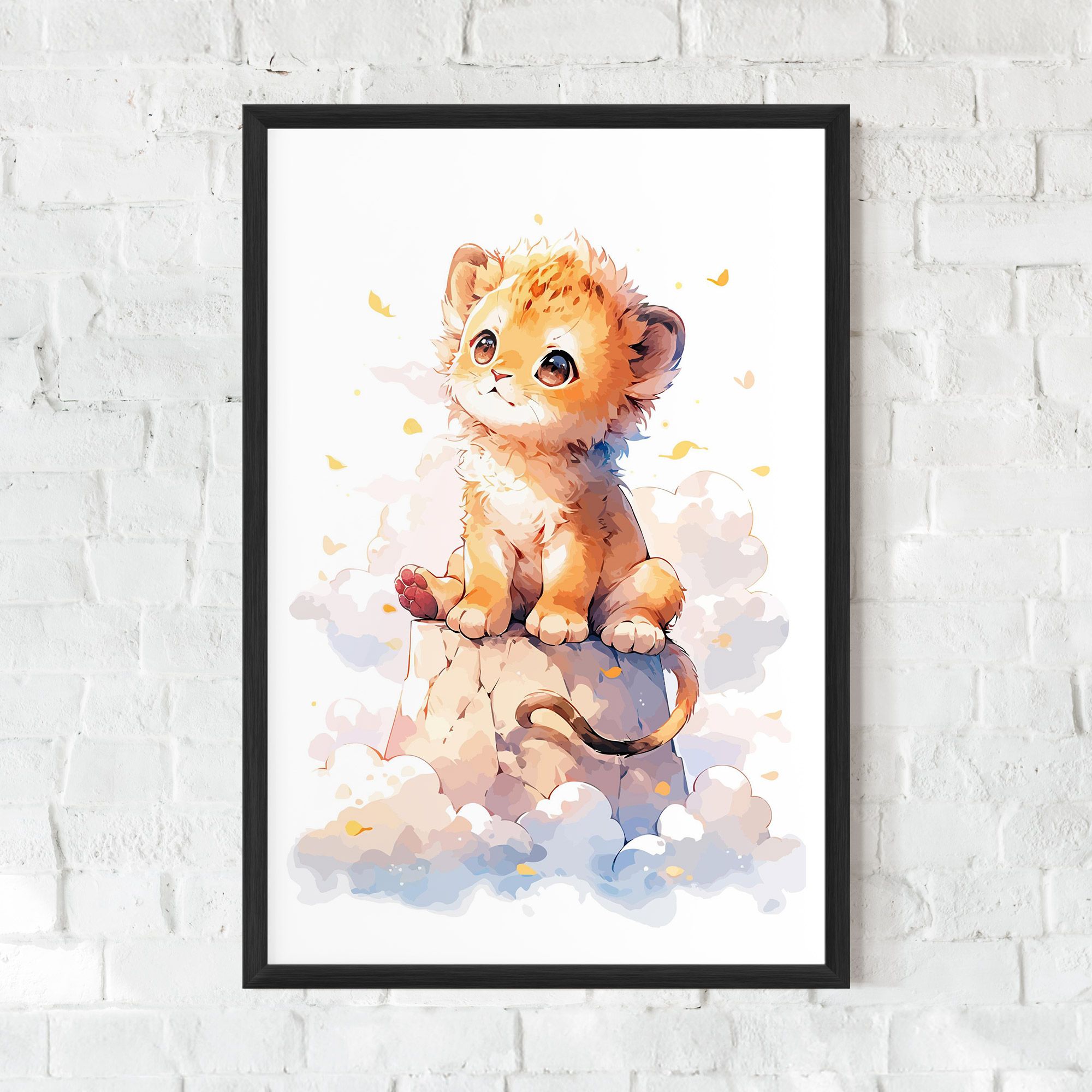 Cute Cloud Lion mockup 0