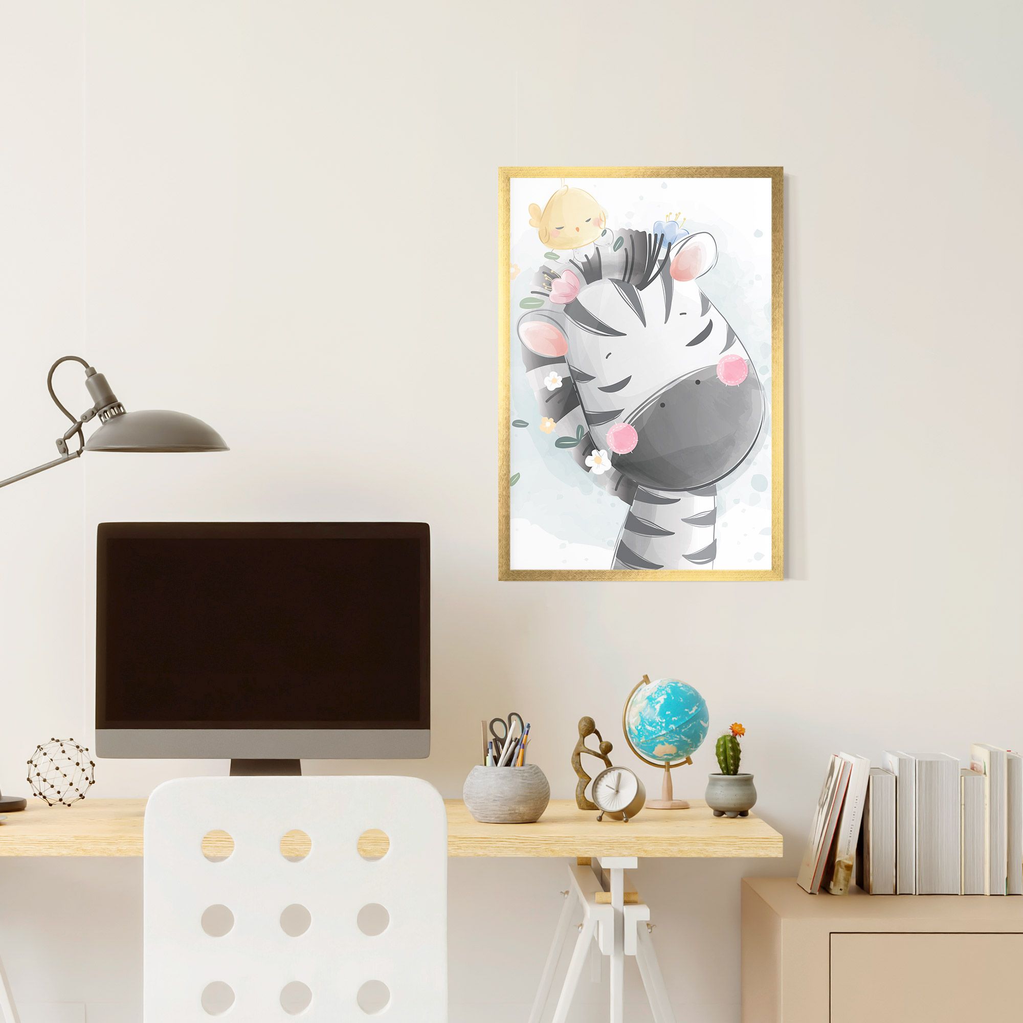 Zebra Bird mockup 6