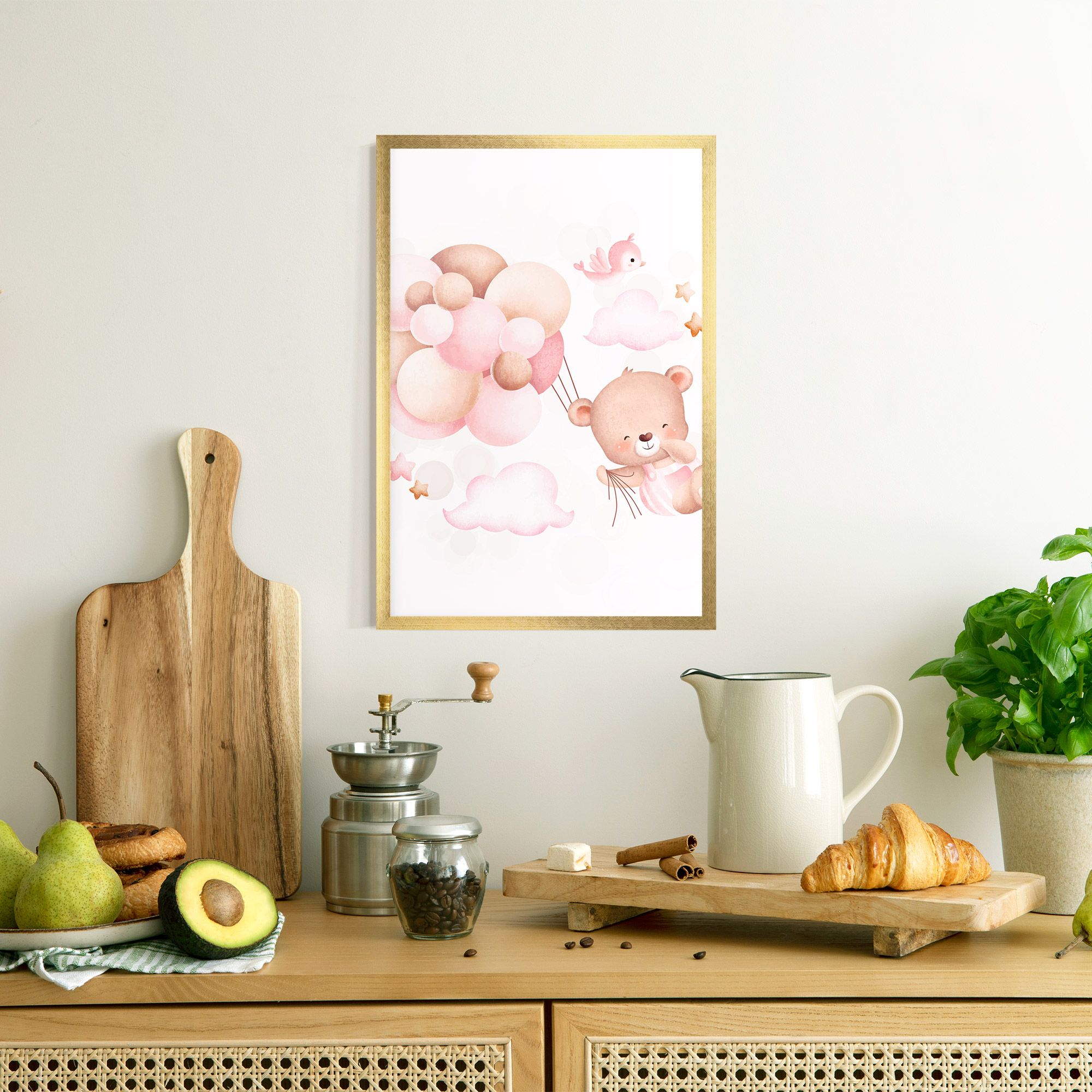 Pink Bear Balloons mockup 8