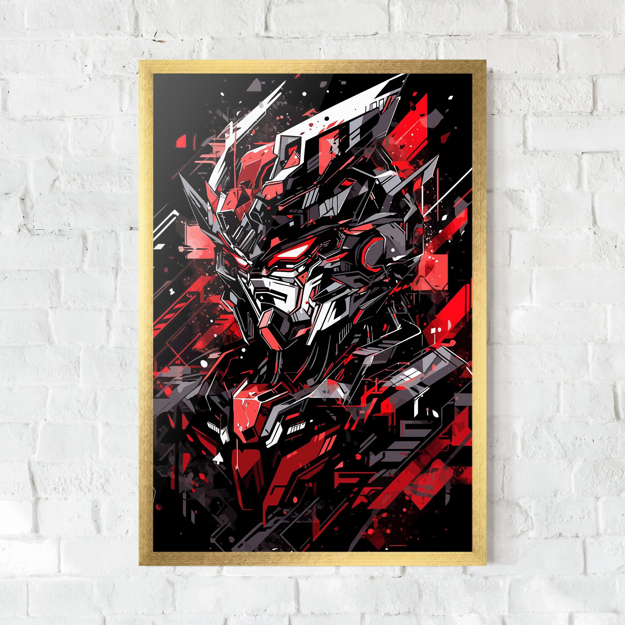 Red Grey Robot mockup 0