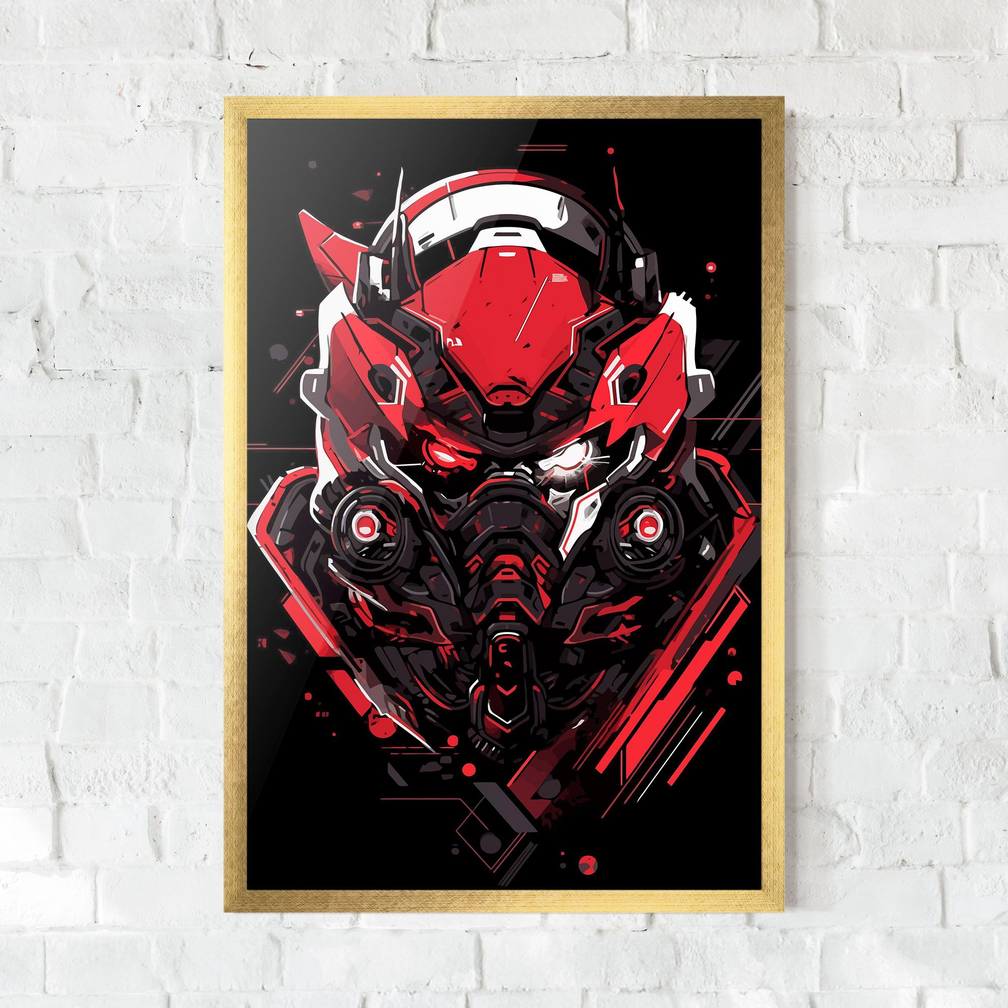 Red Robot Art mockup 0
