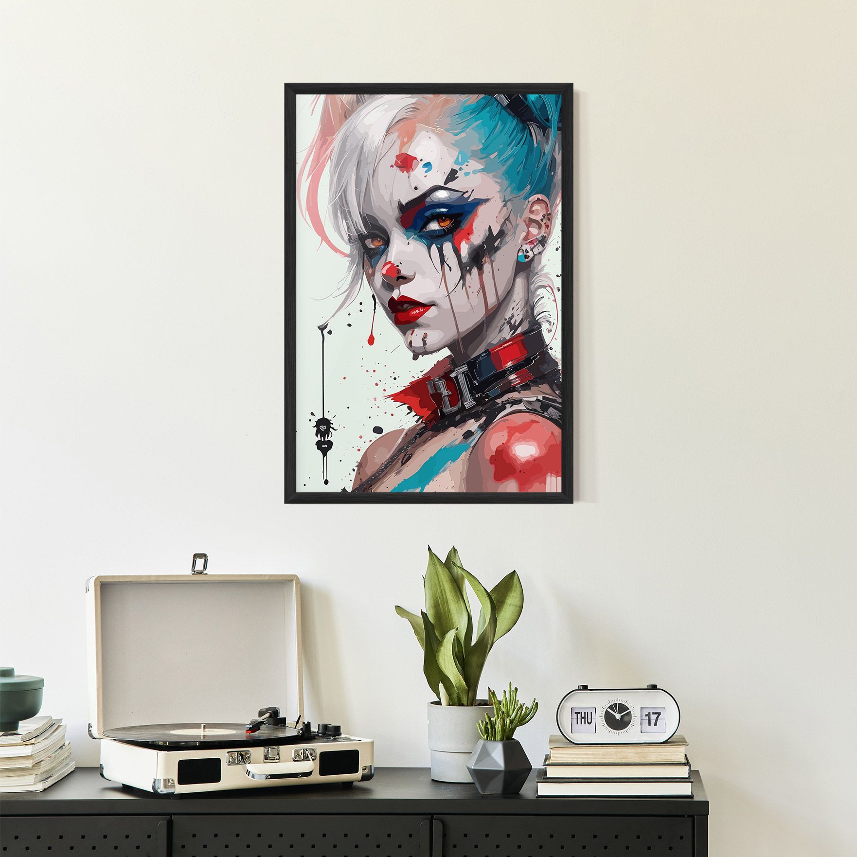 Harley Quin Art mockup 2