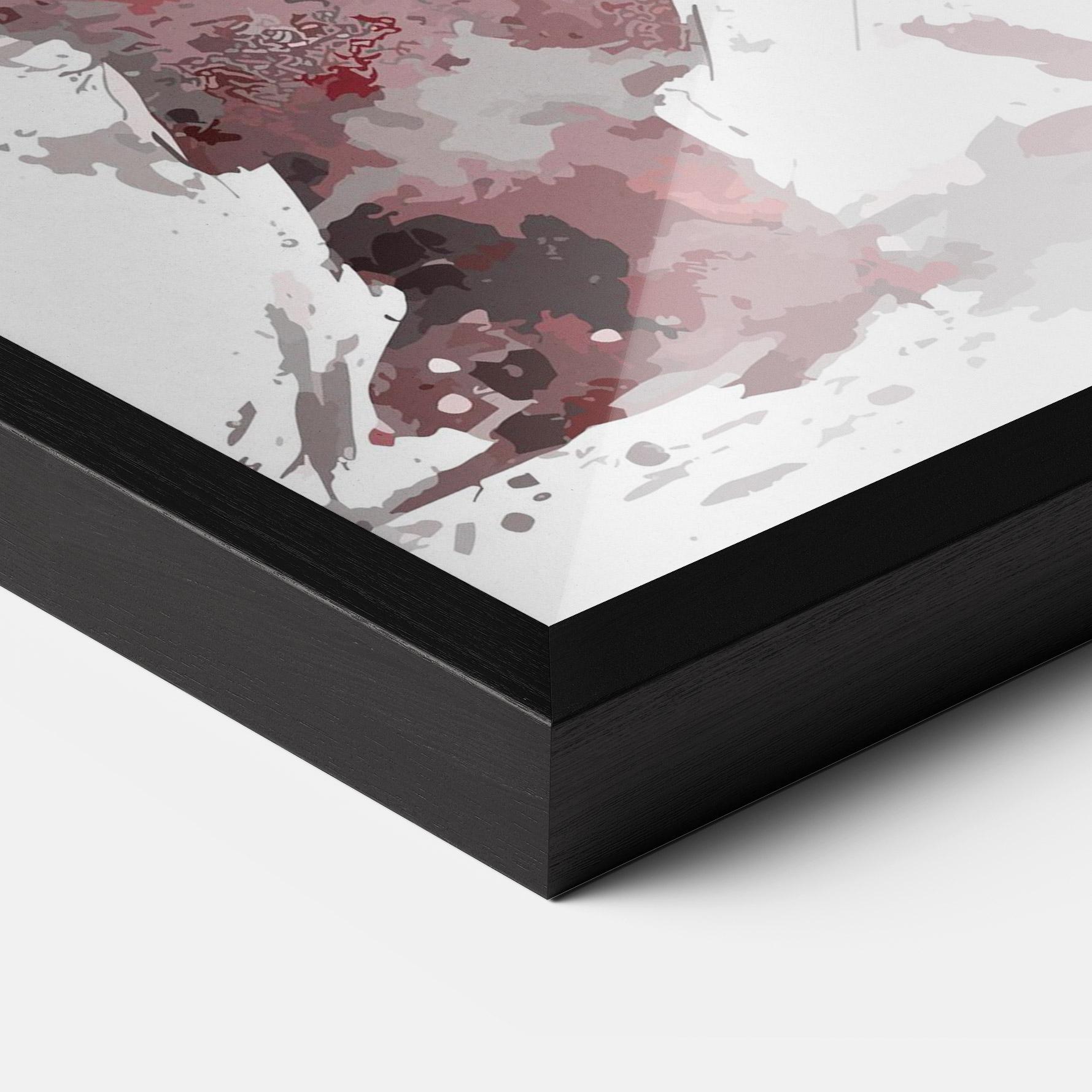 Рамкиран постер Red Sentinel Prime mockup 3