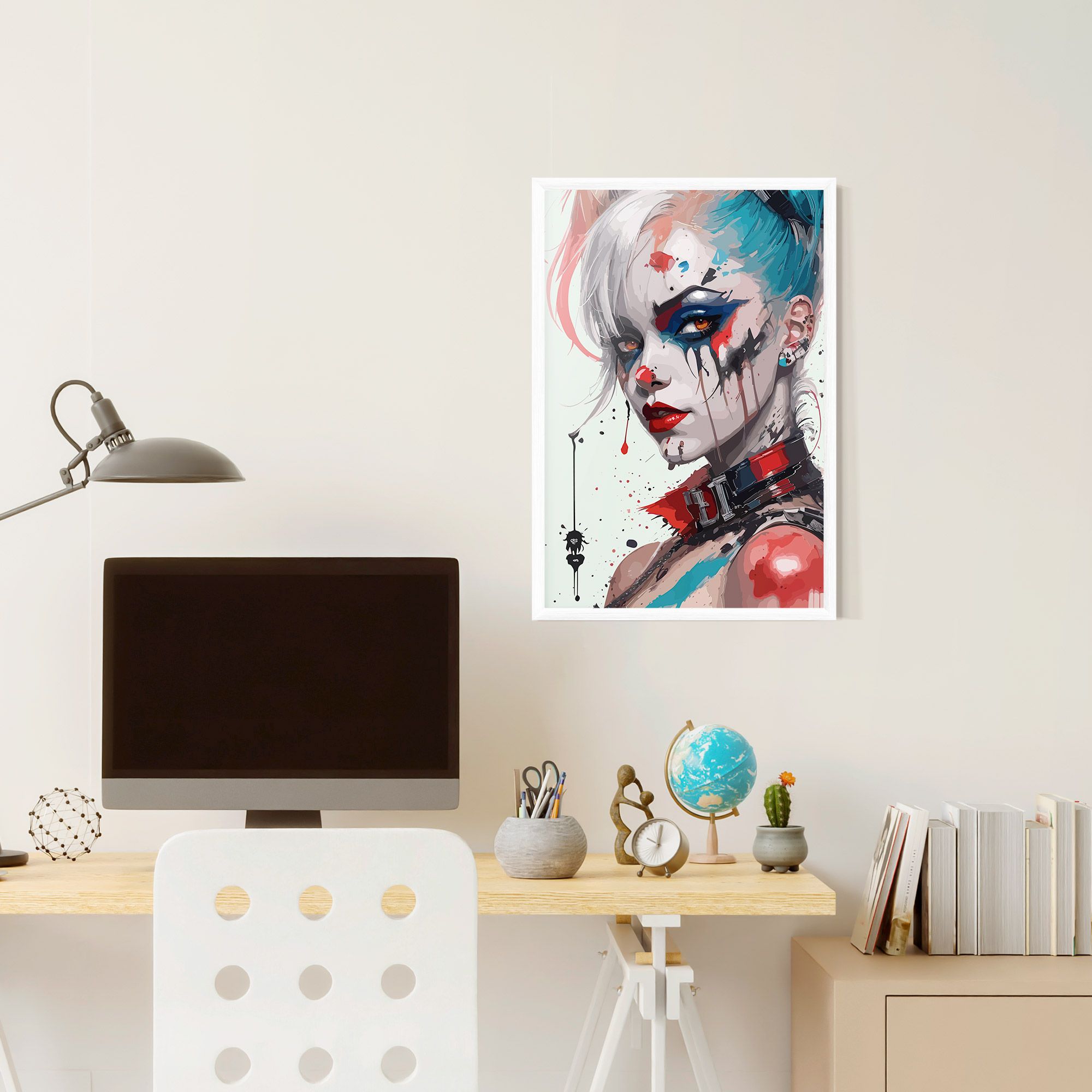 Harley Quin Art mockup 6