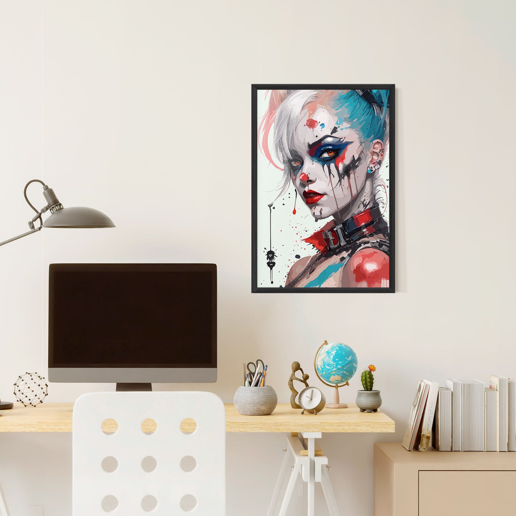 Harley Quin Art mockup 6