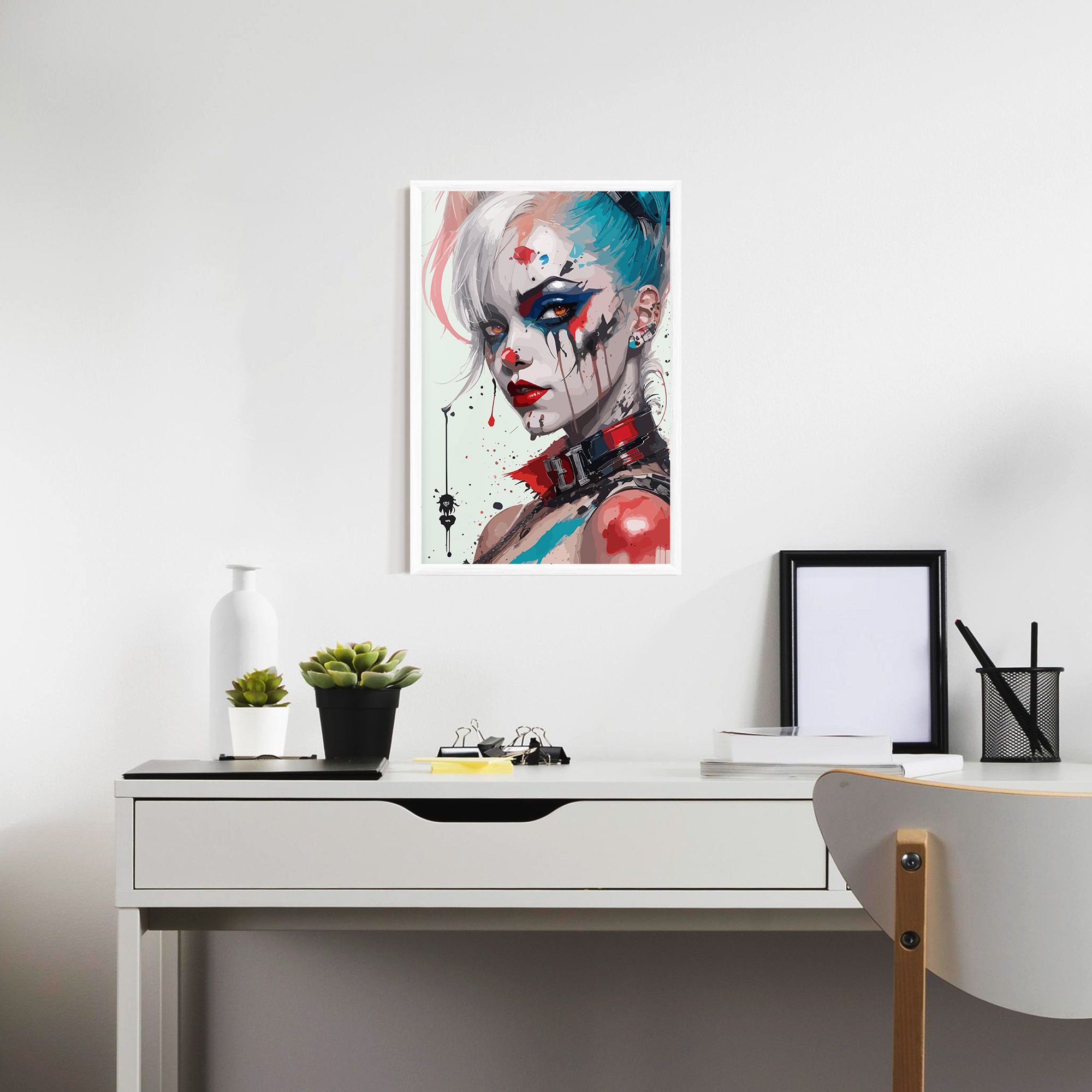 Harley Quin Art mockup 7