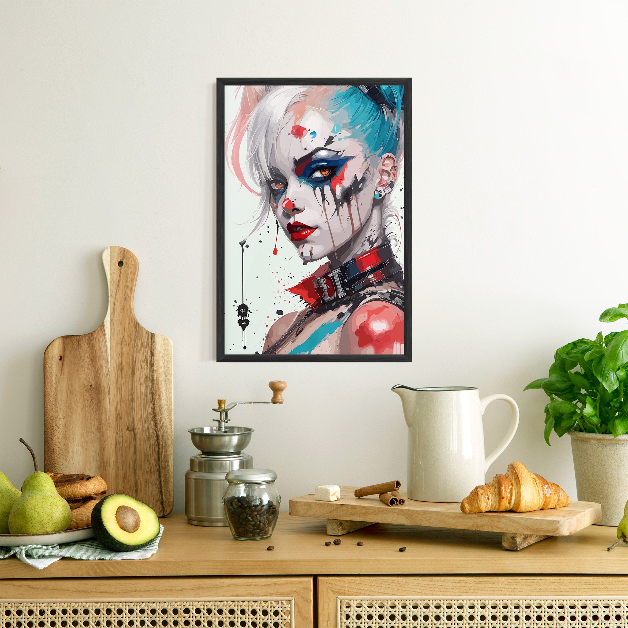 Harley Quin Art mockup 8