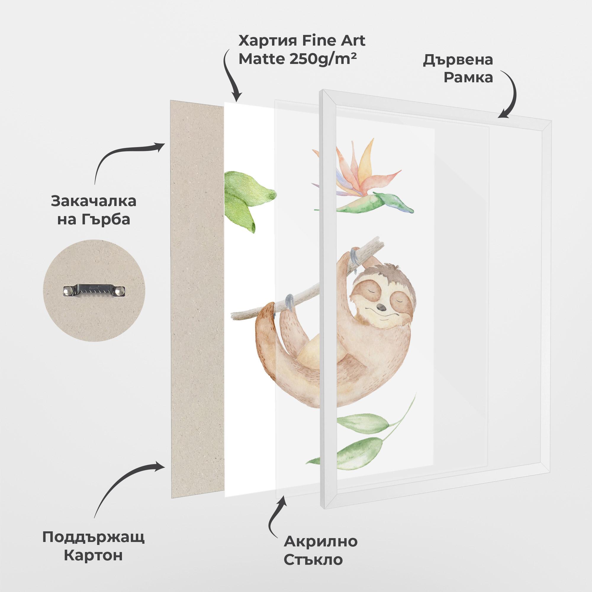 Рамкиран постер Lenes Somnoros mockup 1