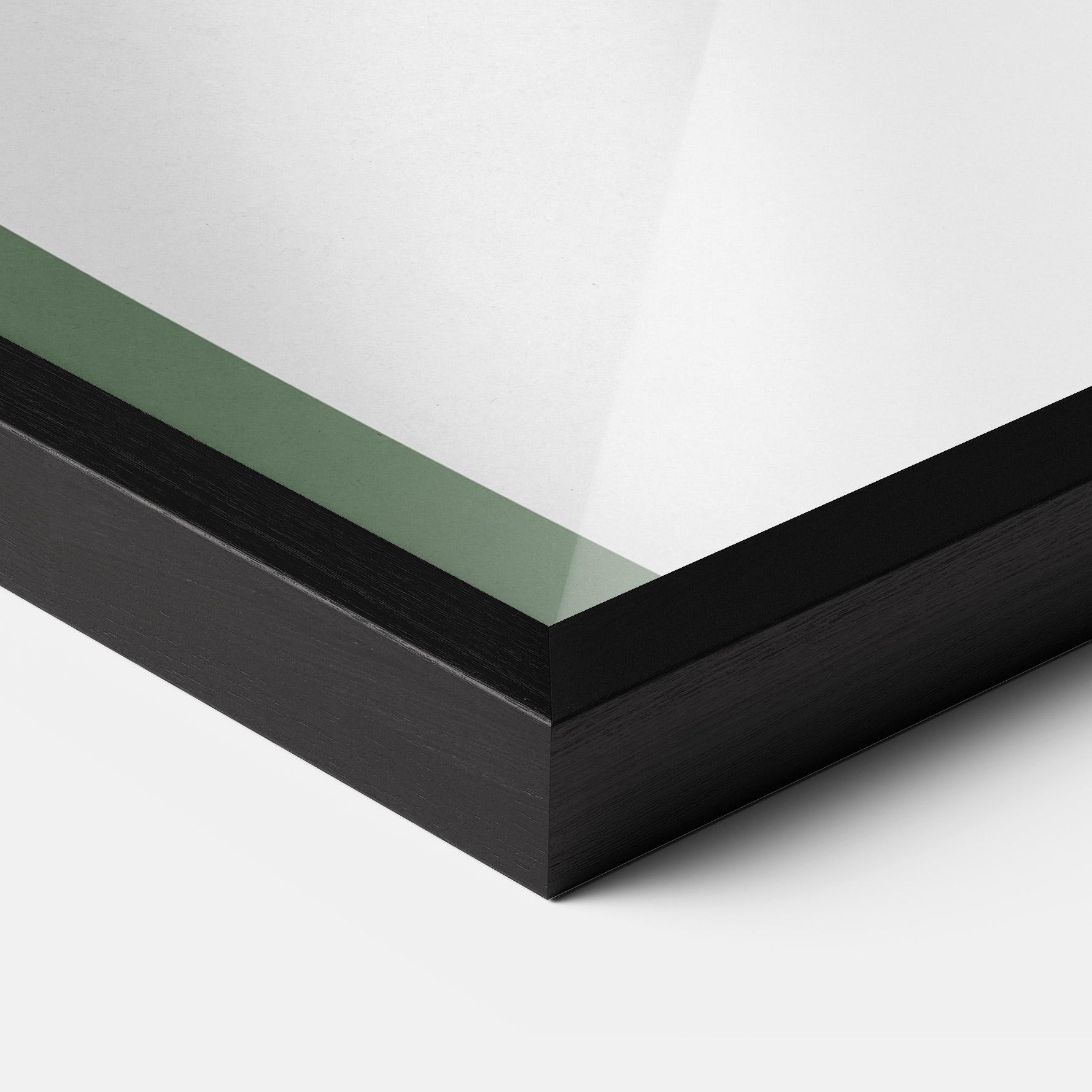 Рамкиран постер Cute Icebear Drawing mockup 3