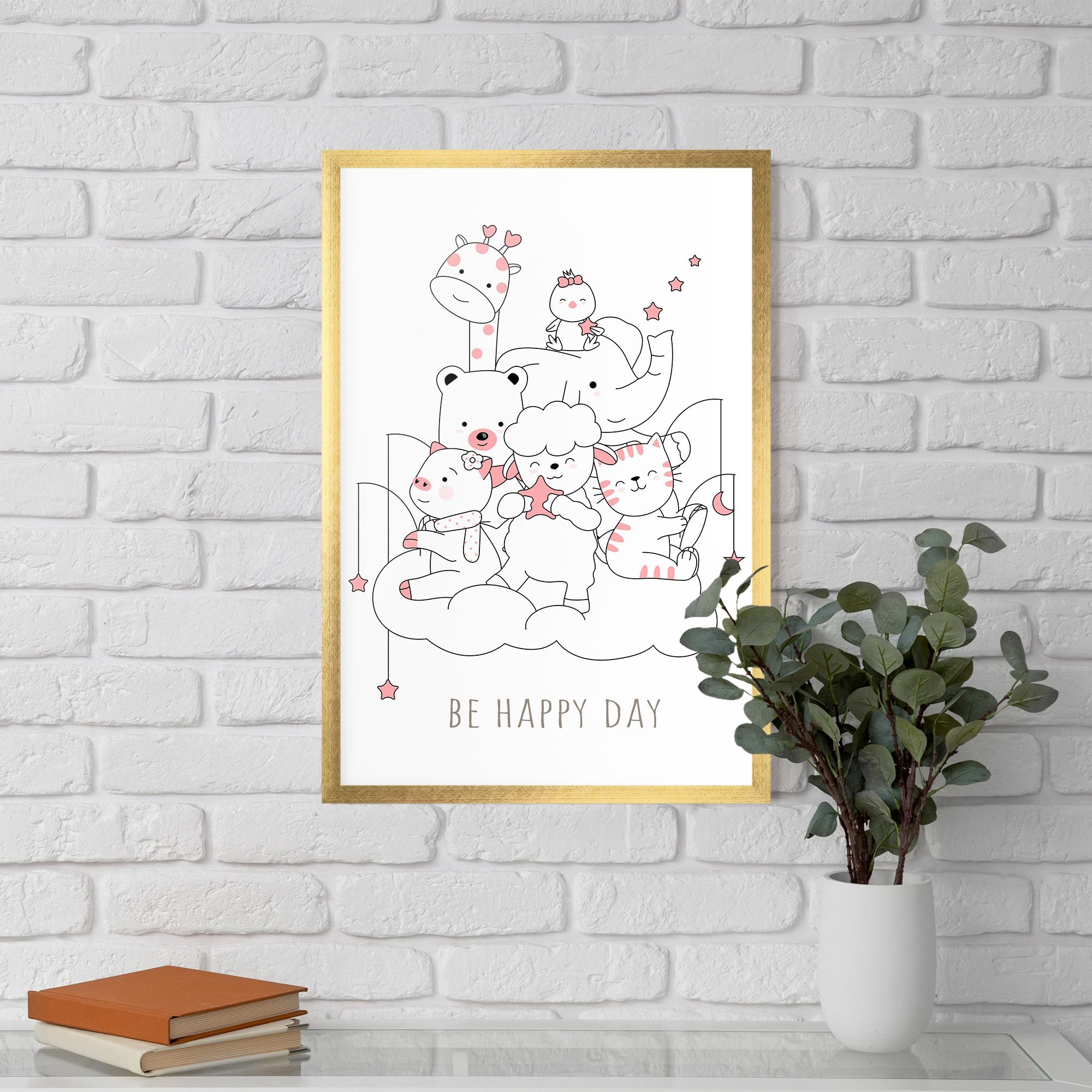 Be Happy Day mockup 5