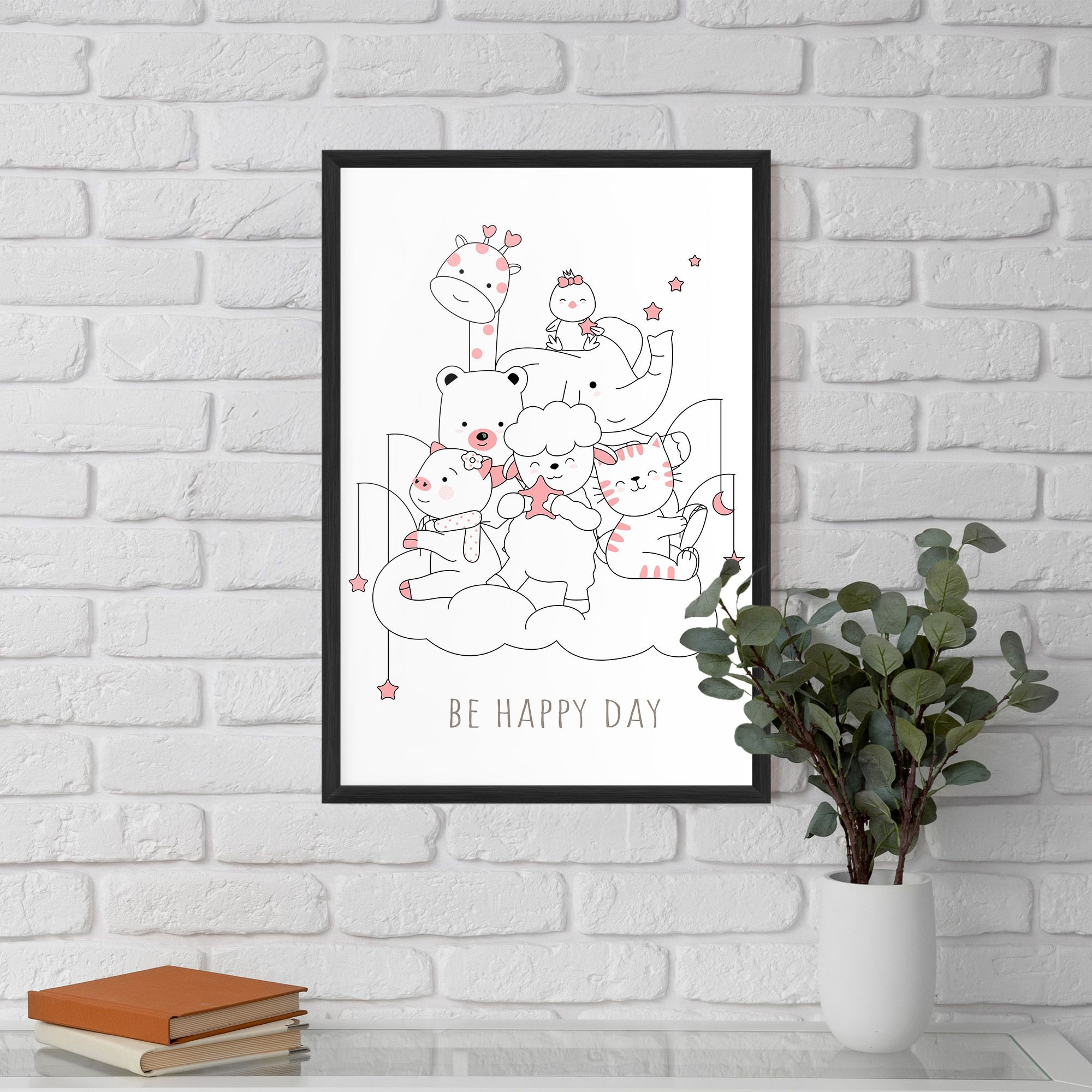 Be Happy Day mockup 5